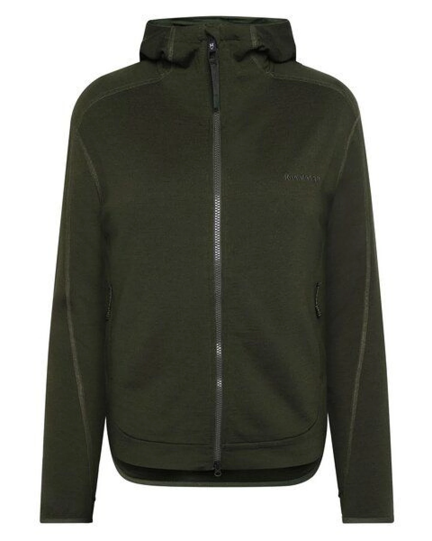 KnowledgeCotton Apparel Fleece-Pullover mit Kapuze DYNAMIC aus Merinowolle - Damen – Ansicht 2