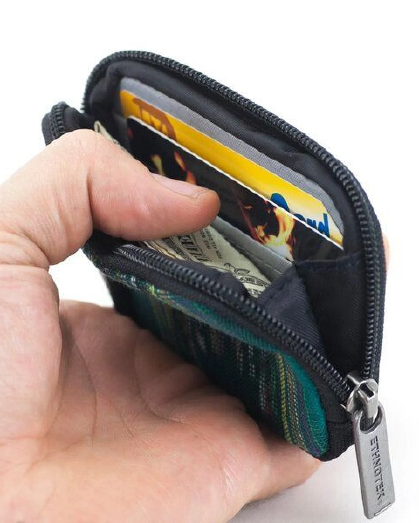 Ethnotek Coyopa Pouch Geldbörse RFID Block – Ansicht 3