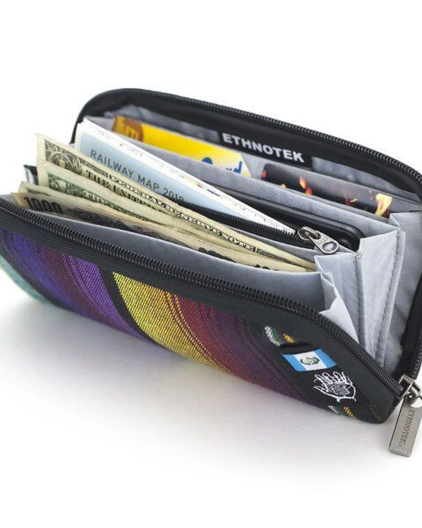 Ethnotek Chiburi Accordion Wallet RFID Block – Ansicht 3