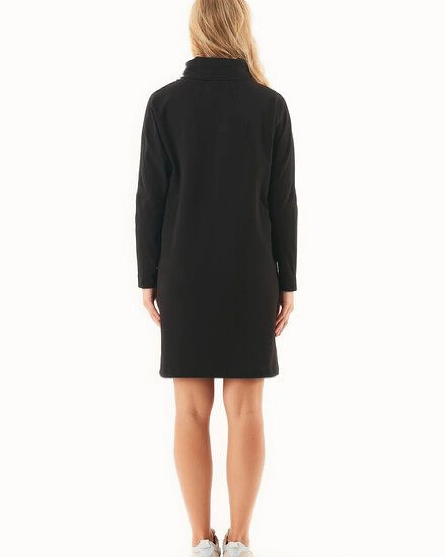 ORGANICATION Sweatkleid aus Bio-Baumwolle mit Rollkragen – Ansicht 3