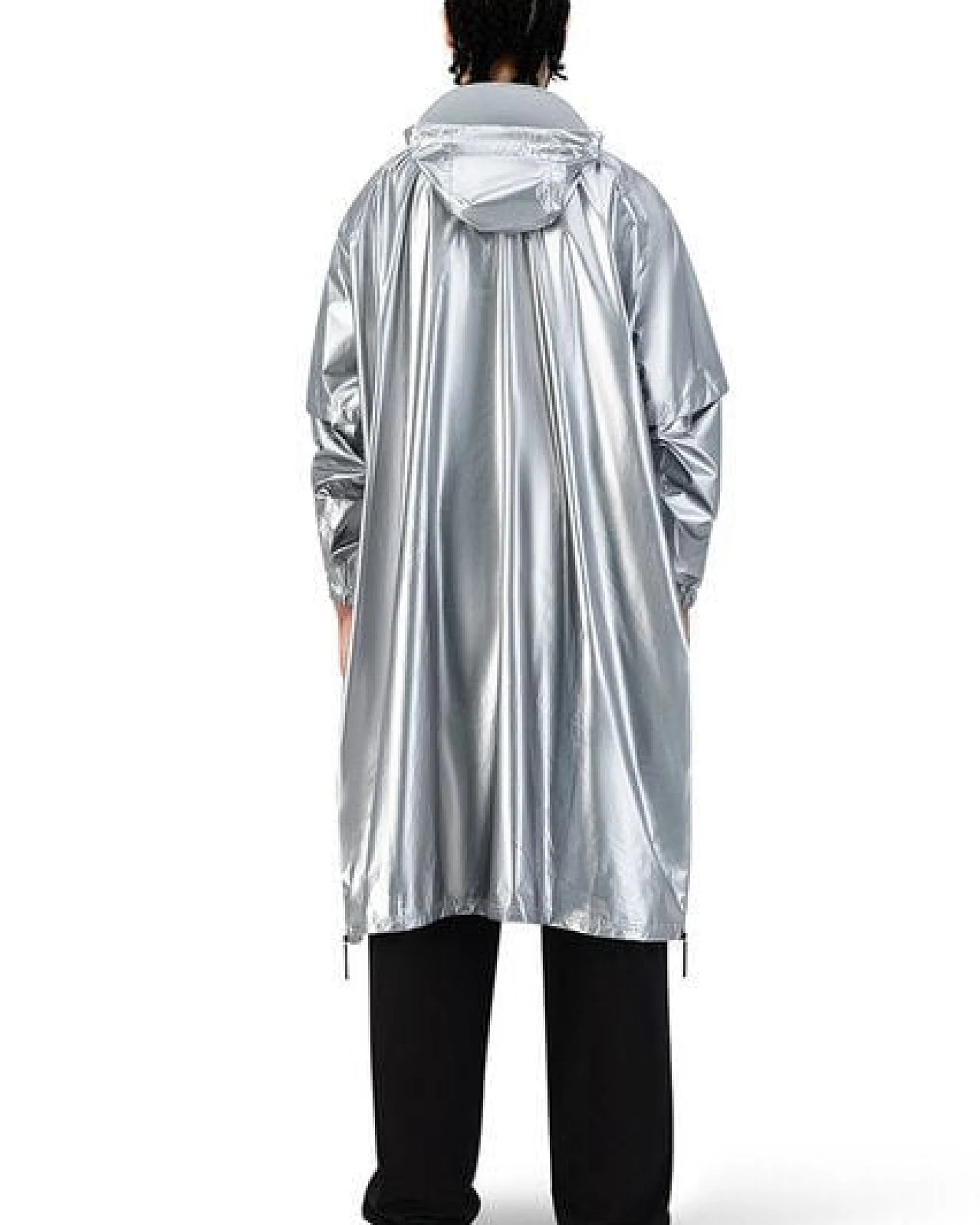 Maium Vegan Regenmantel - Unisex Poncho - aus recycelten Materialien – Ansicht 4