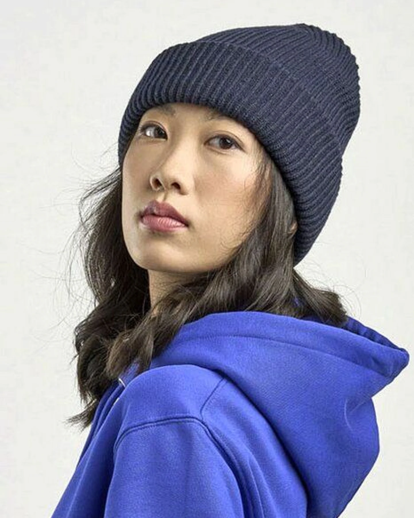 Atlantis Headwear Beanie Atmungsaktive Ripp-Strick-Mütze mit Bündchen – Ansicht 2