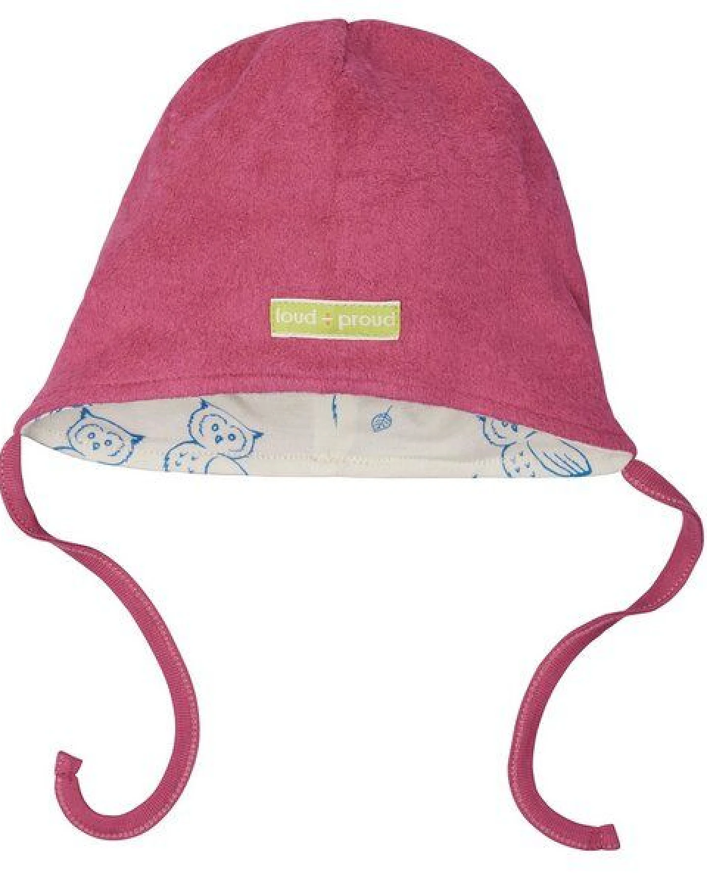 loud + proud Babys & Kinder Wendemütze aus Baumwoll-Fleece, GOTS-zertifiziert – Ansicht 2