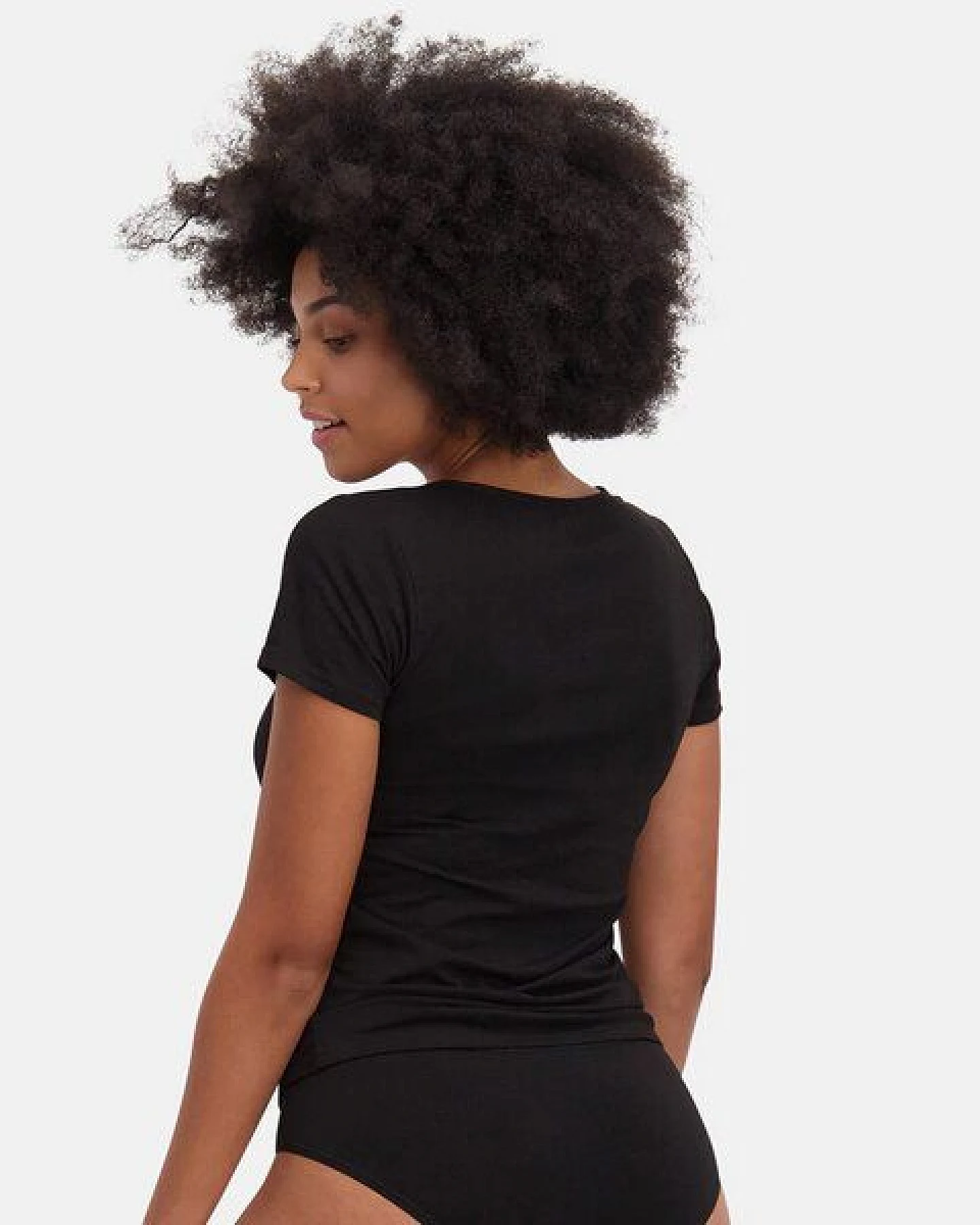 BAMBOO BASICS KATE T-Shirt aus Bambusviskose / Biobaumwolle (2er Pack) – Ansicht 2