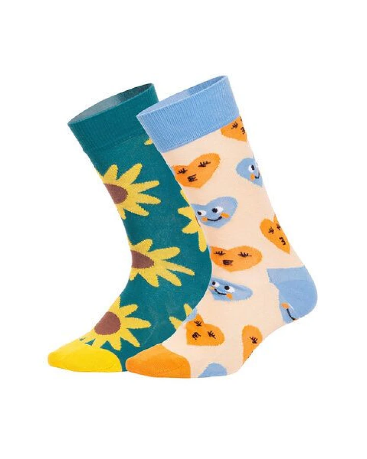 DillySocks Socken „Sunflower Smiles“
