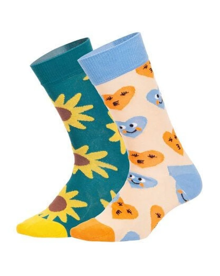 DillySocks Socken „Sunflower Smiles“