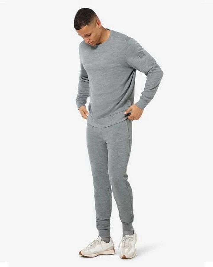 super.natural Sweatshirt SOLUTION BIO CREW für Herren, nachhaltig, Merino
