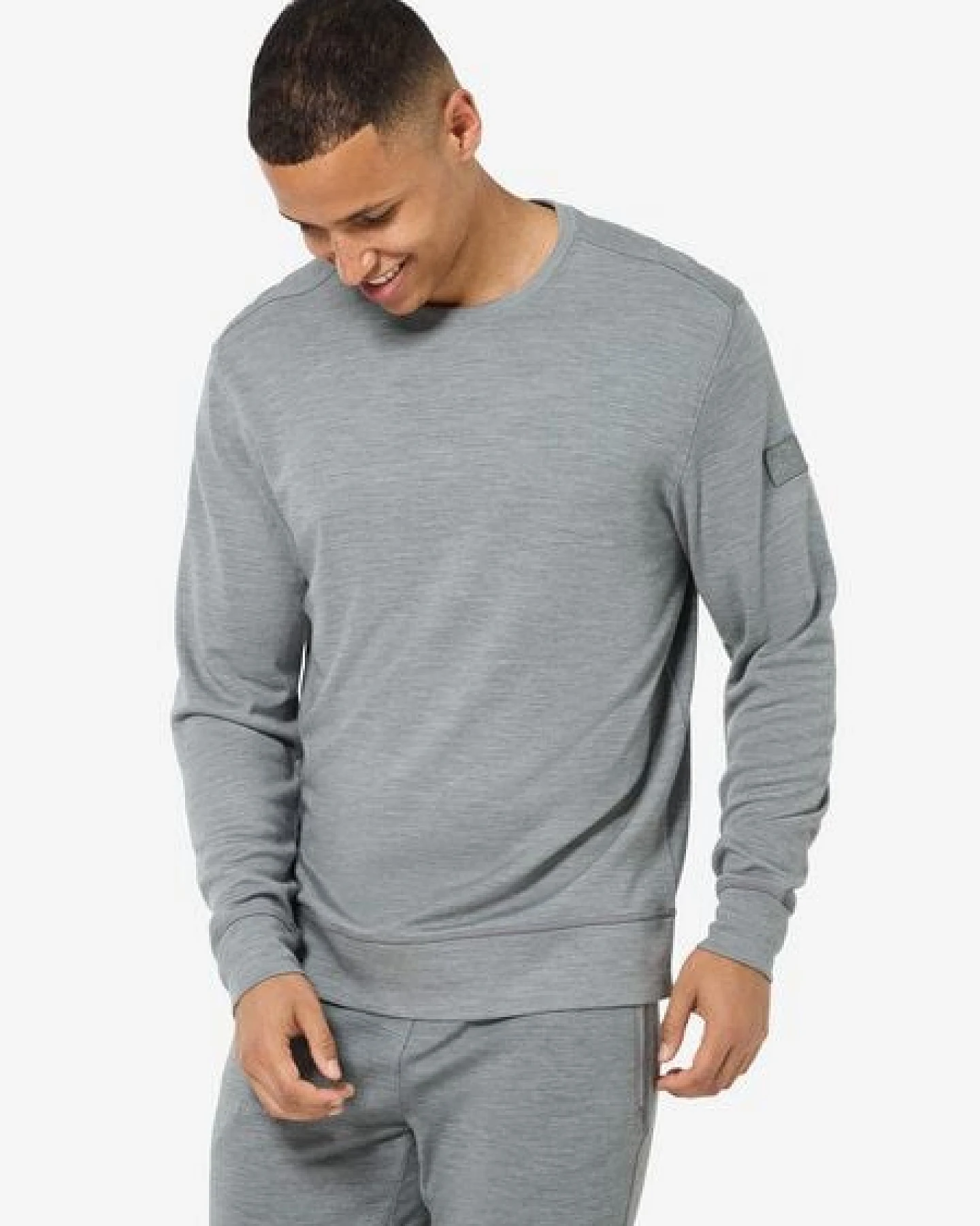 super.natural Sweatshirt SOLUTION BIO CREW für Herren, nachhaltig, Merino – Ansicht 3