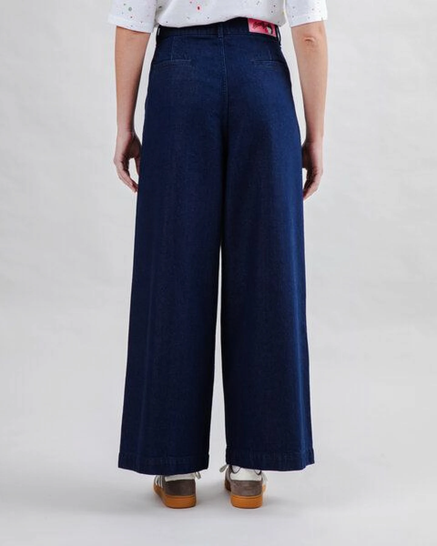 Brava Fabrics Bundfalten-Hose Denim – Ansicht 3