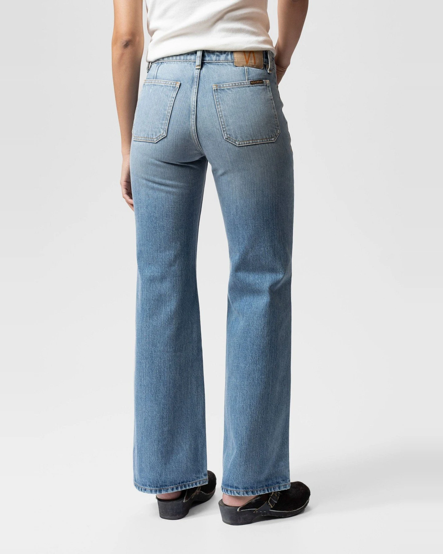 Jeans Holly Flare Light Blue – Ansicht 2