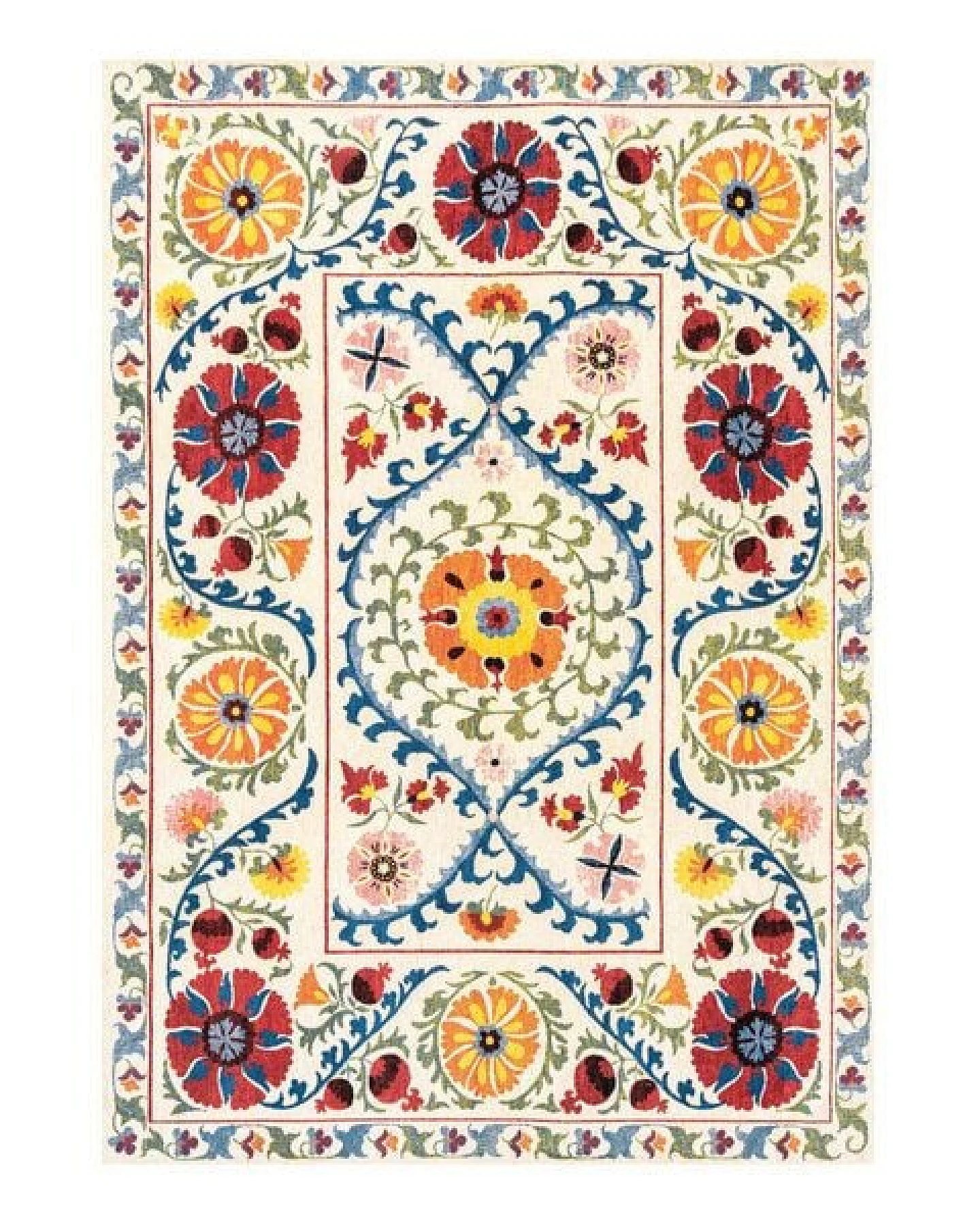 Louis De Poortere Teppich ANTIQUARIAN SUZANI – Ansicht 2