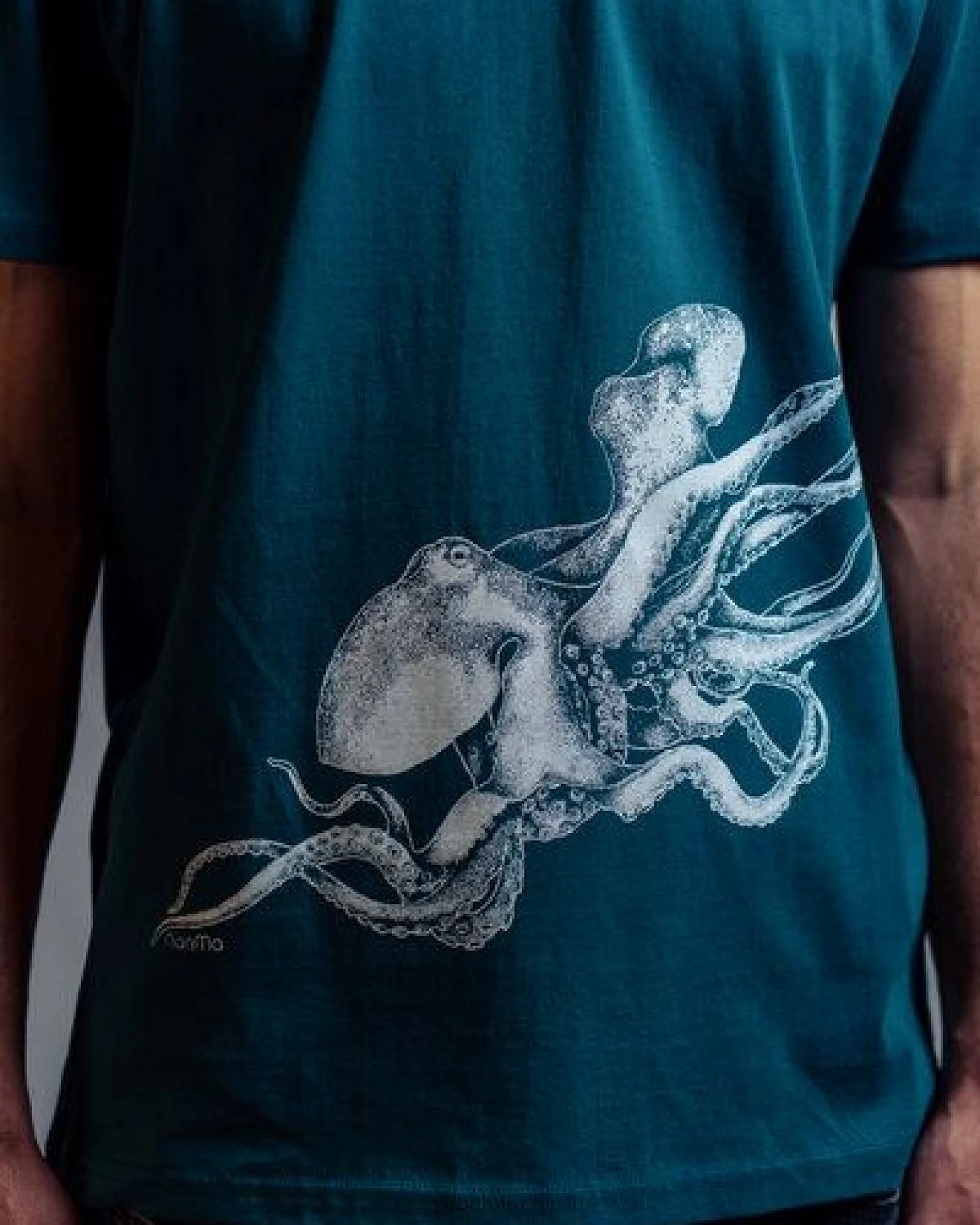 NanMa Bio-Baumwoll-Shirt Oktobus – Ansicht 4