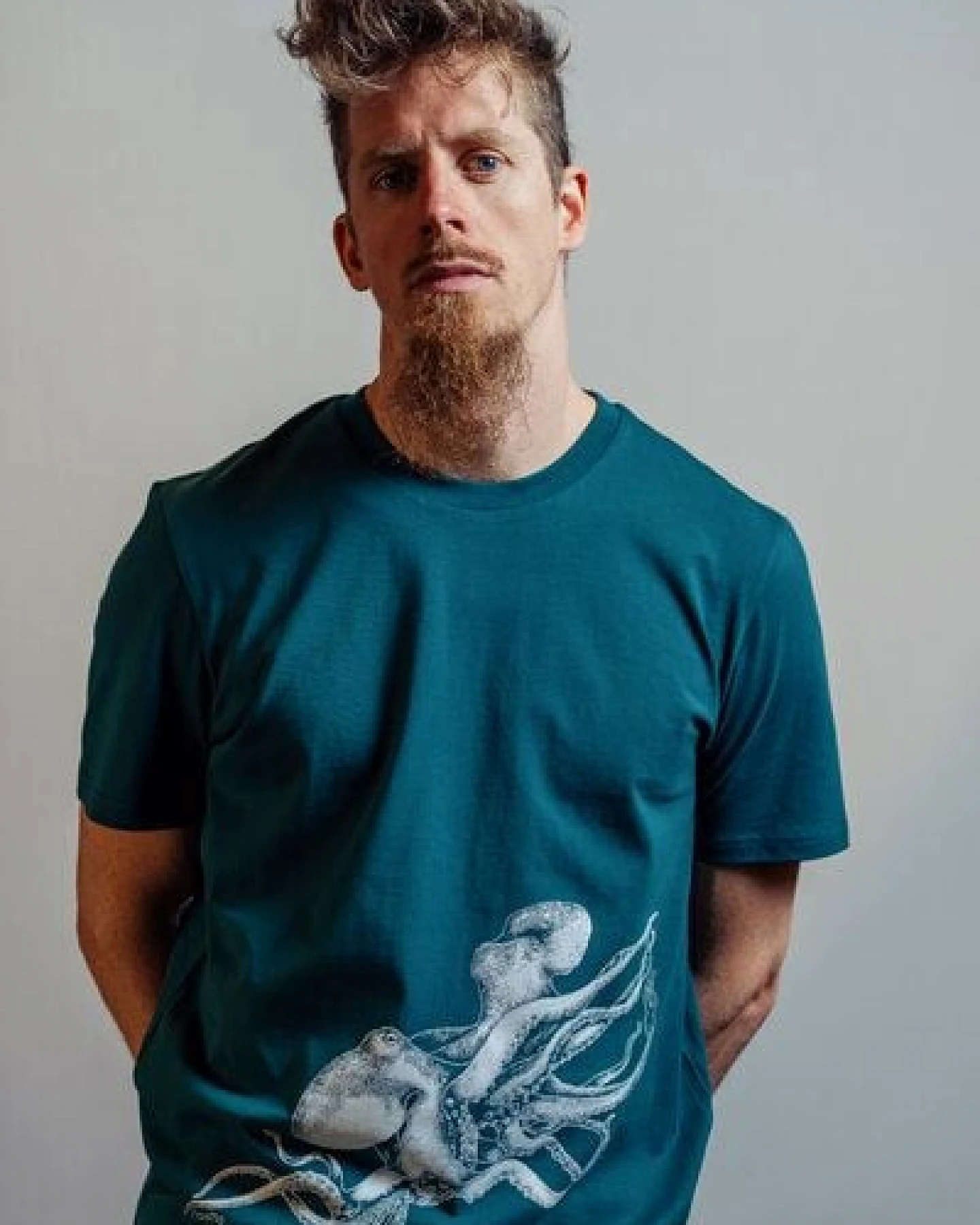 NanMa Bio-Baumwoll-Shirt Oktobus – Ansicht 4