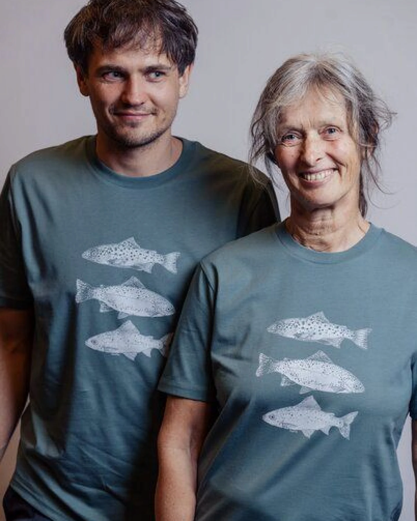 NanMa Bio-Baumwoll-Shirt Fische – Ansicht 2