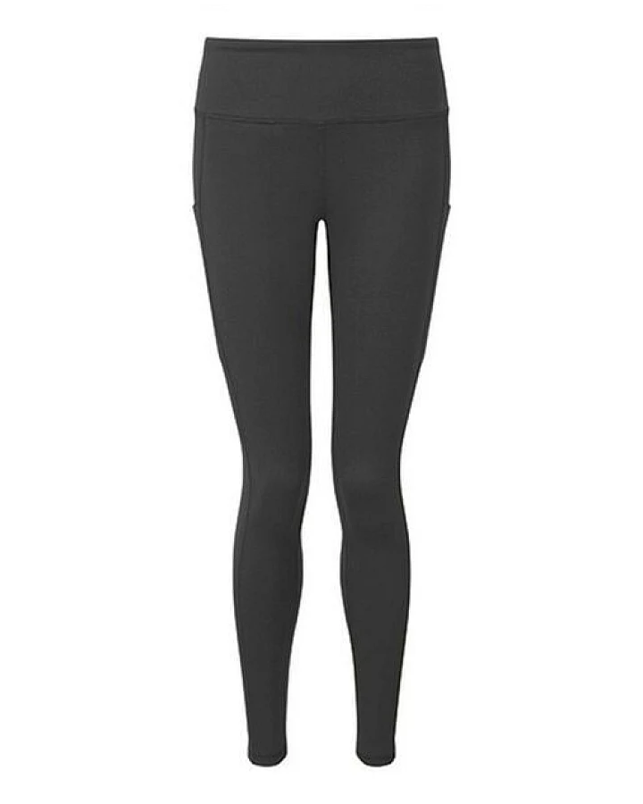 TriDri® Stretch Leggings Leggins Sporthose aus recyceltem Polyester volle Länge versteckte Einstecktasche