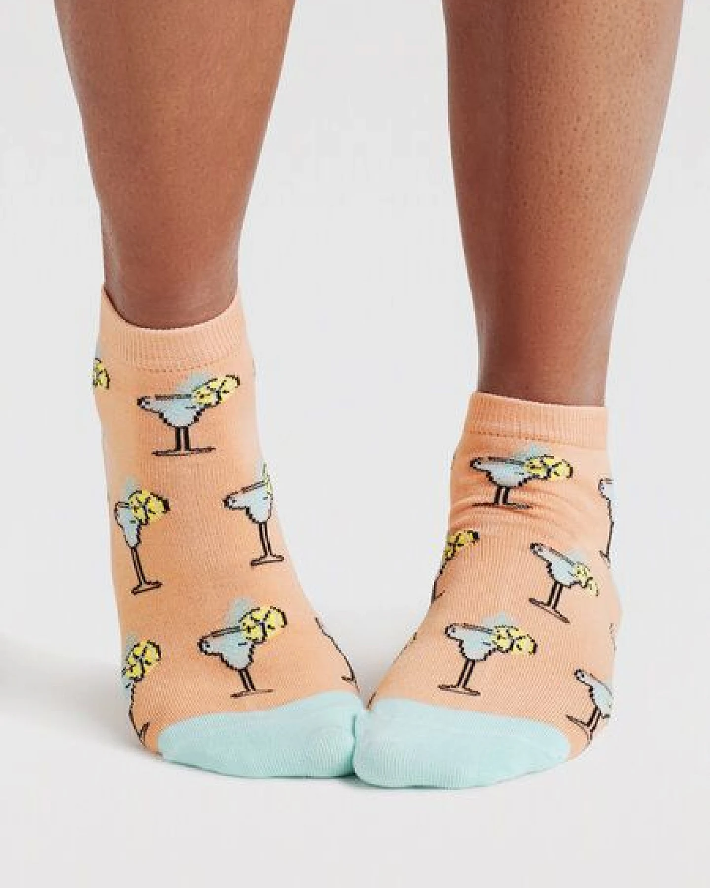 Thought Sneaker-Socken Dixie Cocktail Tangerine Orange – Ansicht 2