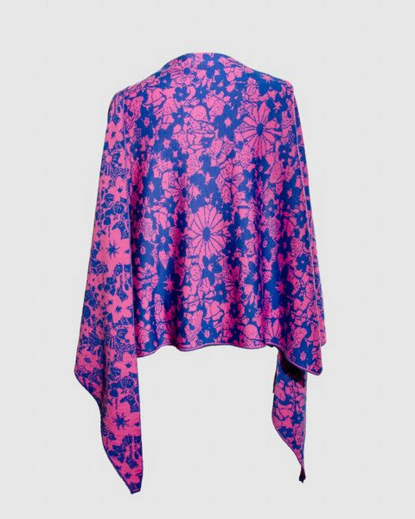 LANARTO slow fashion Schultertuch Aloha aus mulesingfreier Merinowolle made in germany – Ansicht 2