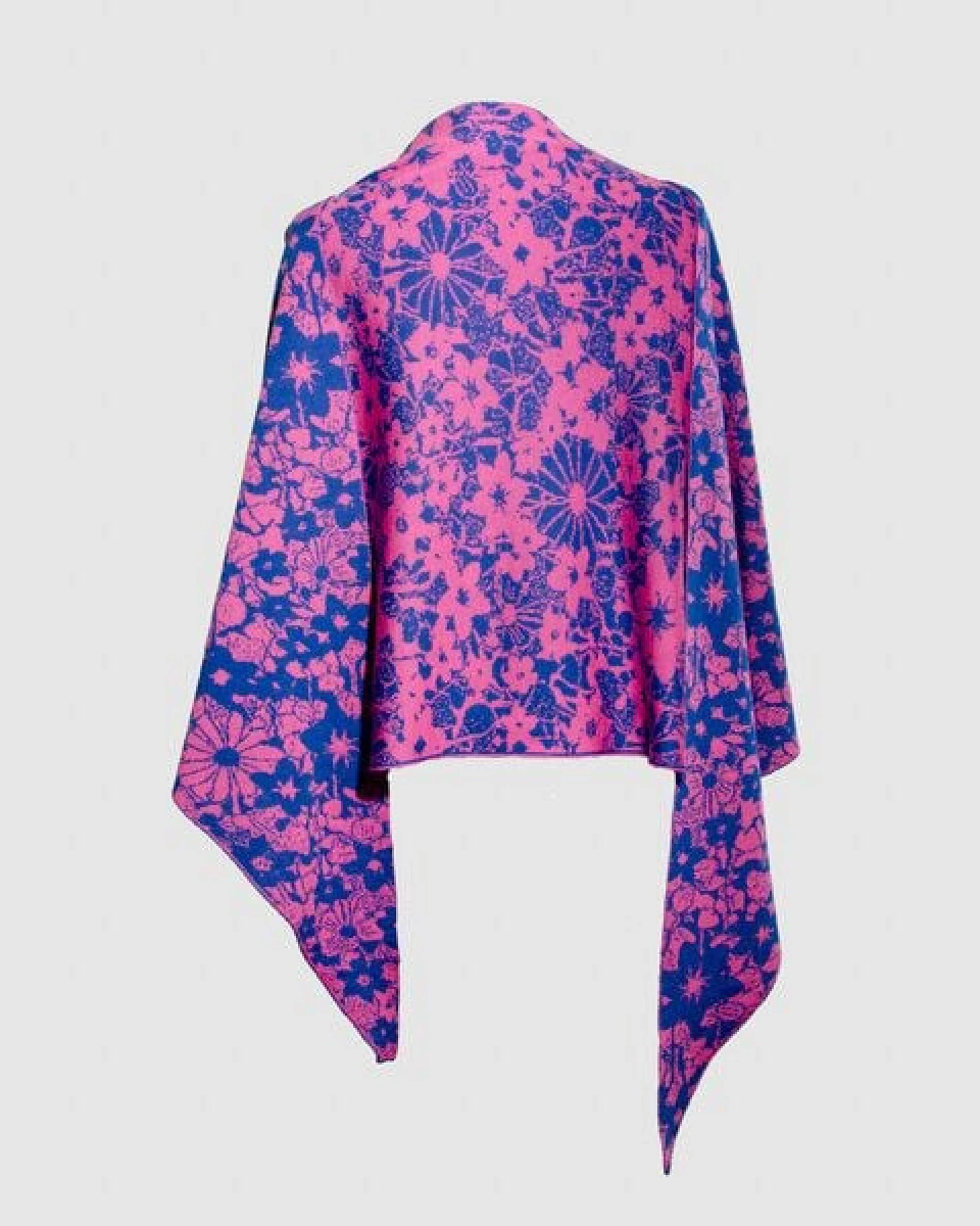LANARTO slow fashion Schultertuch Aloha aus mulesingfreier Merinowolle made in germany – Ansicht 4