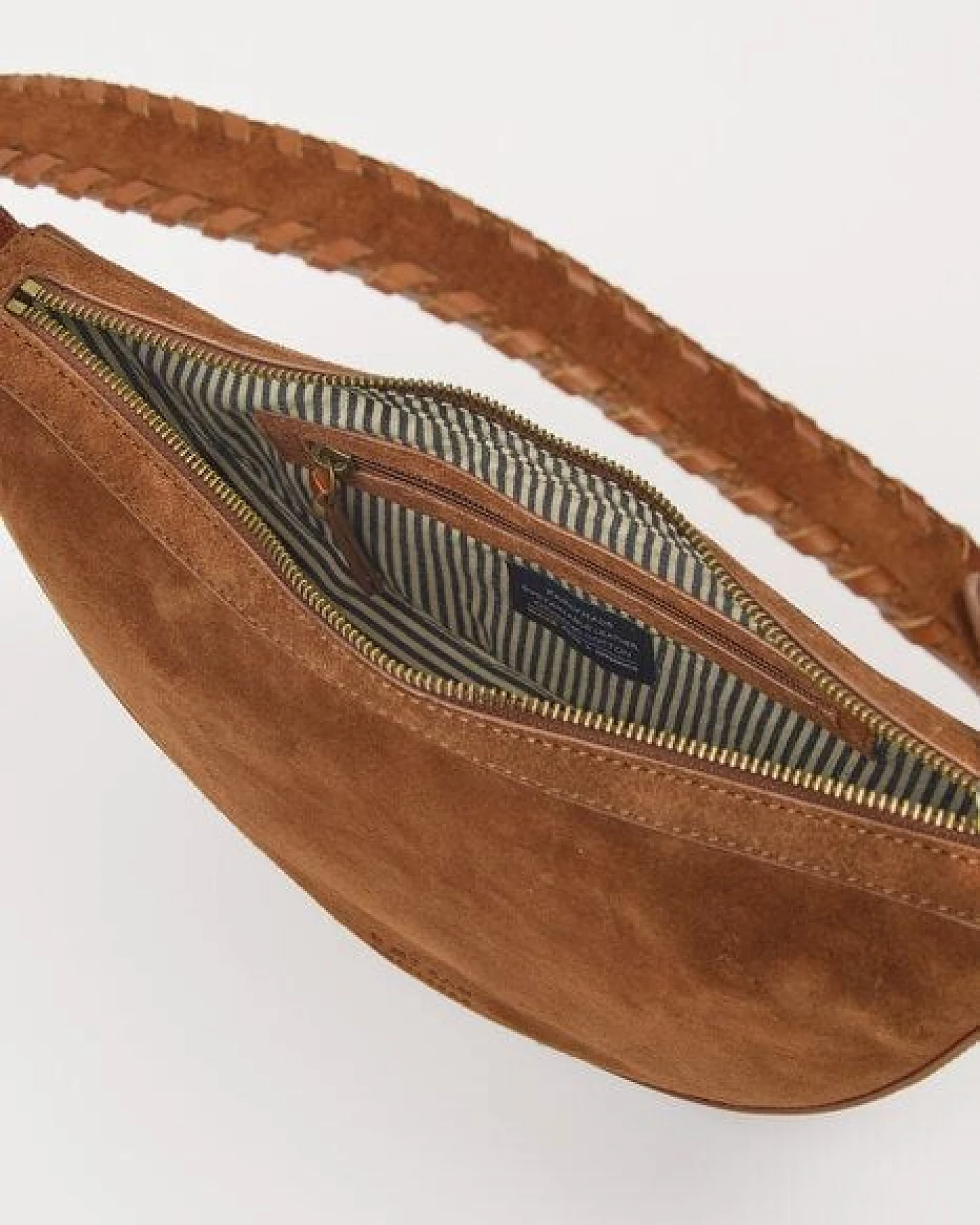 O MY BAG Leo Tasche aus Wildleder – Ansicht 3