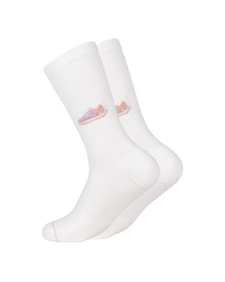 Socken "Ooley Icon - Sneaker Love" aus Biobaumwolle made in Italy