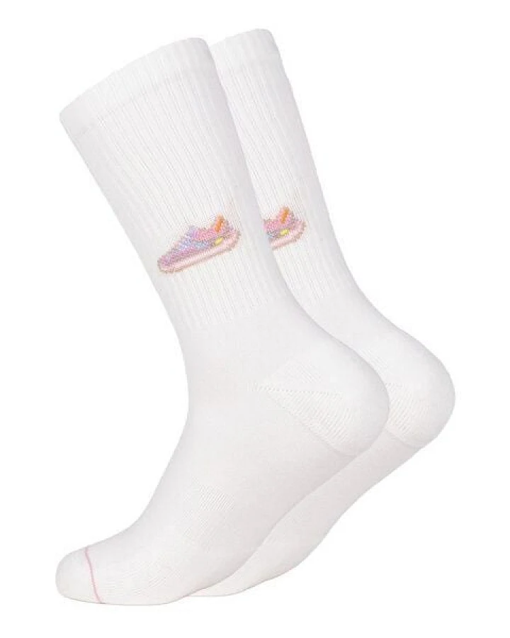 Socken "Ooley Icon - Sneaker Love" aus Biobaumwolle made in Italy