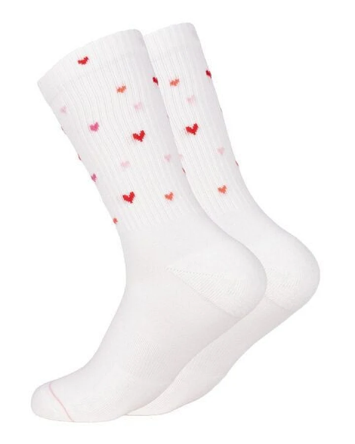 Socken "Ooley Icon - Love is everywhere" aus Biobaumwolle made in Italy