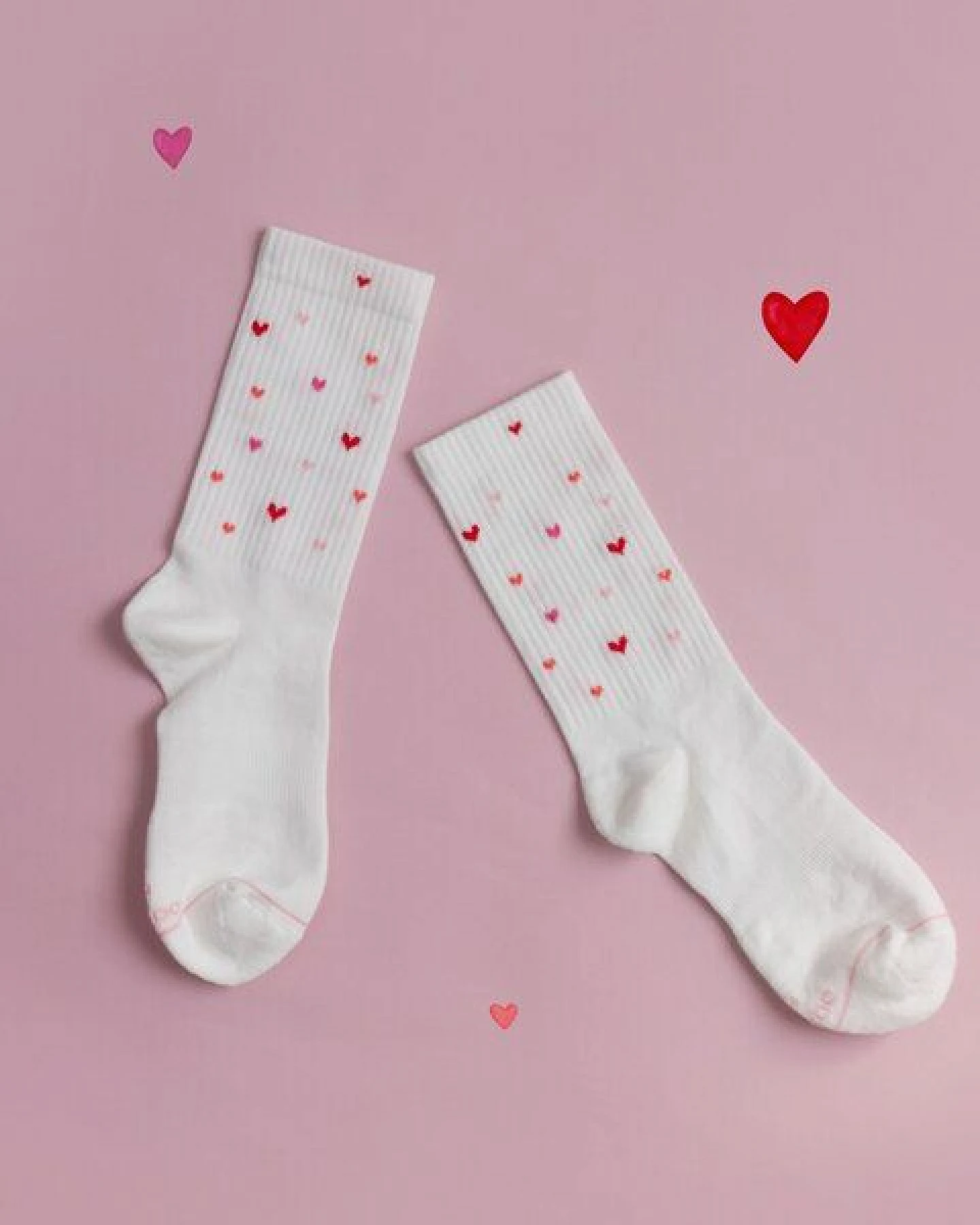 Socken "Ooley Icon - Love is everywhere" aus Biobaumwolle made in Italy – Ansicht 4