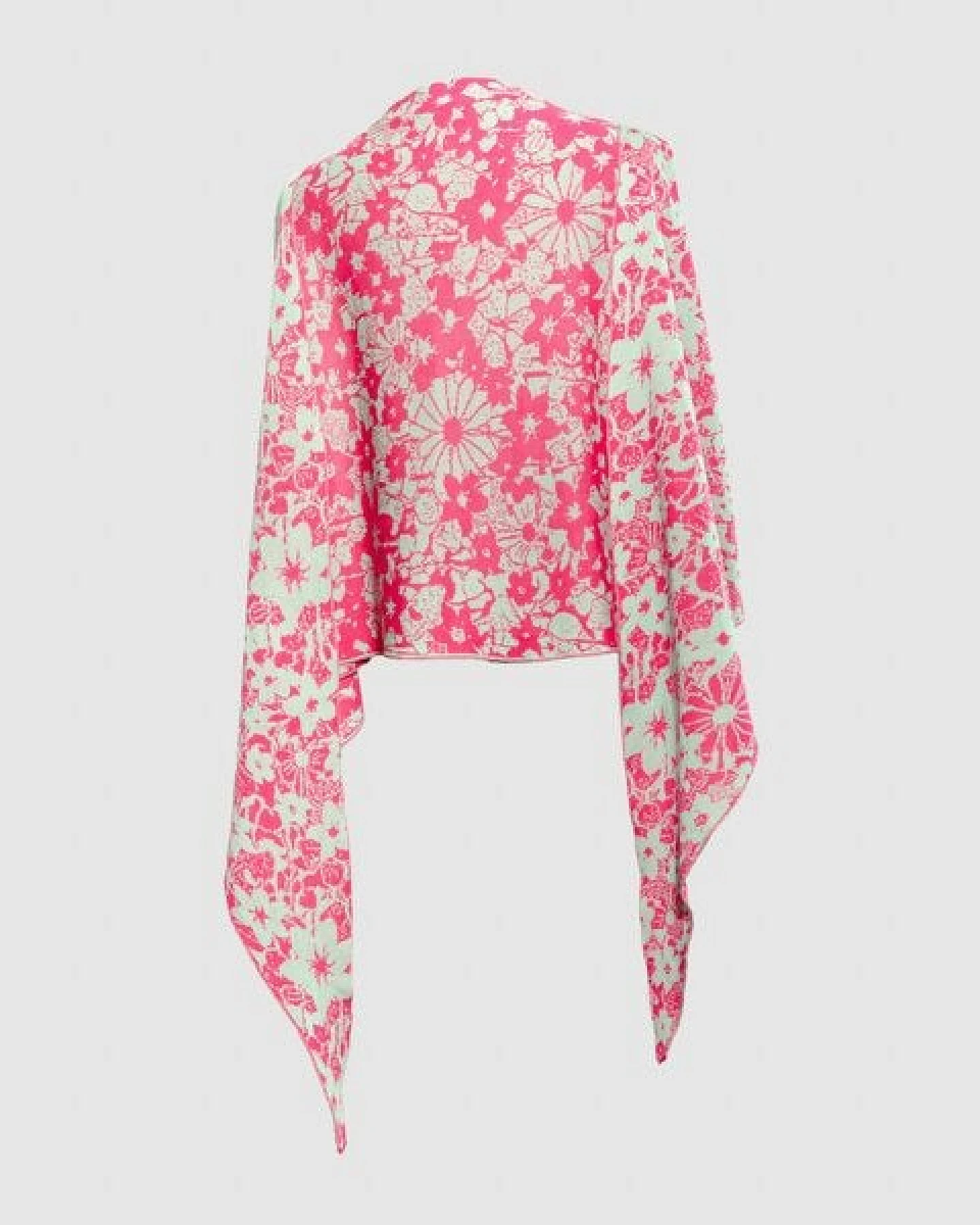 LANARTO slow fashion Schultertuch Aloha aus 100% Bio-Baumwolle Feinstrick made in germany – Ansicht 4