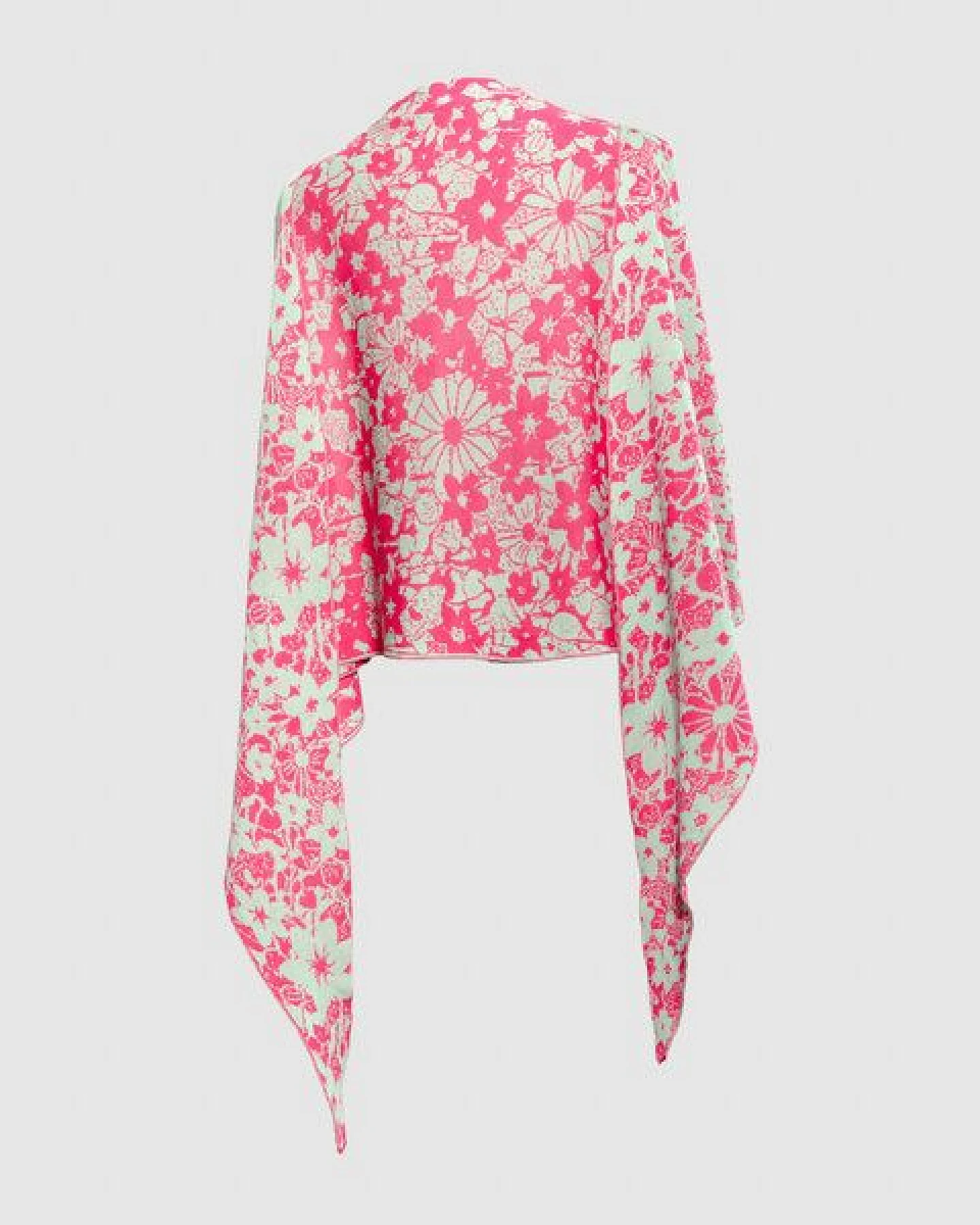 LANARTO slow fashion Schultertuch Aloha aus 100% Bio-Baumwolle Feinstrick made in germany – Ansicht 4