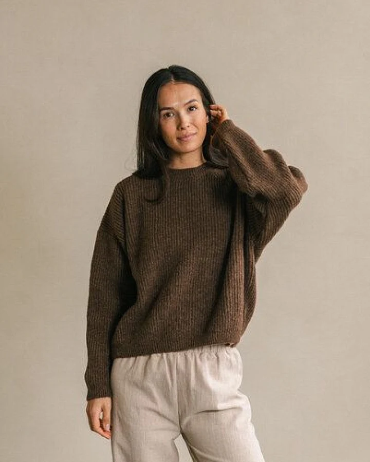 The View Yoga Anna Sweater Brown