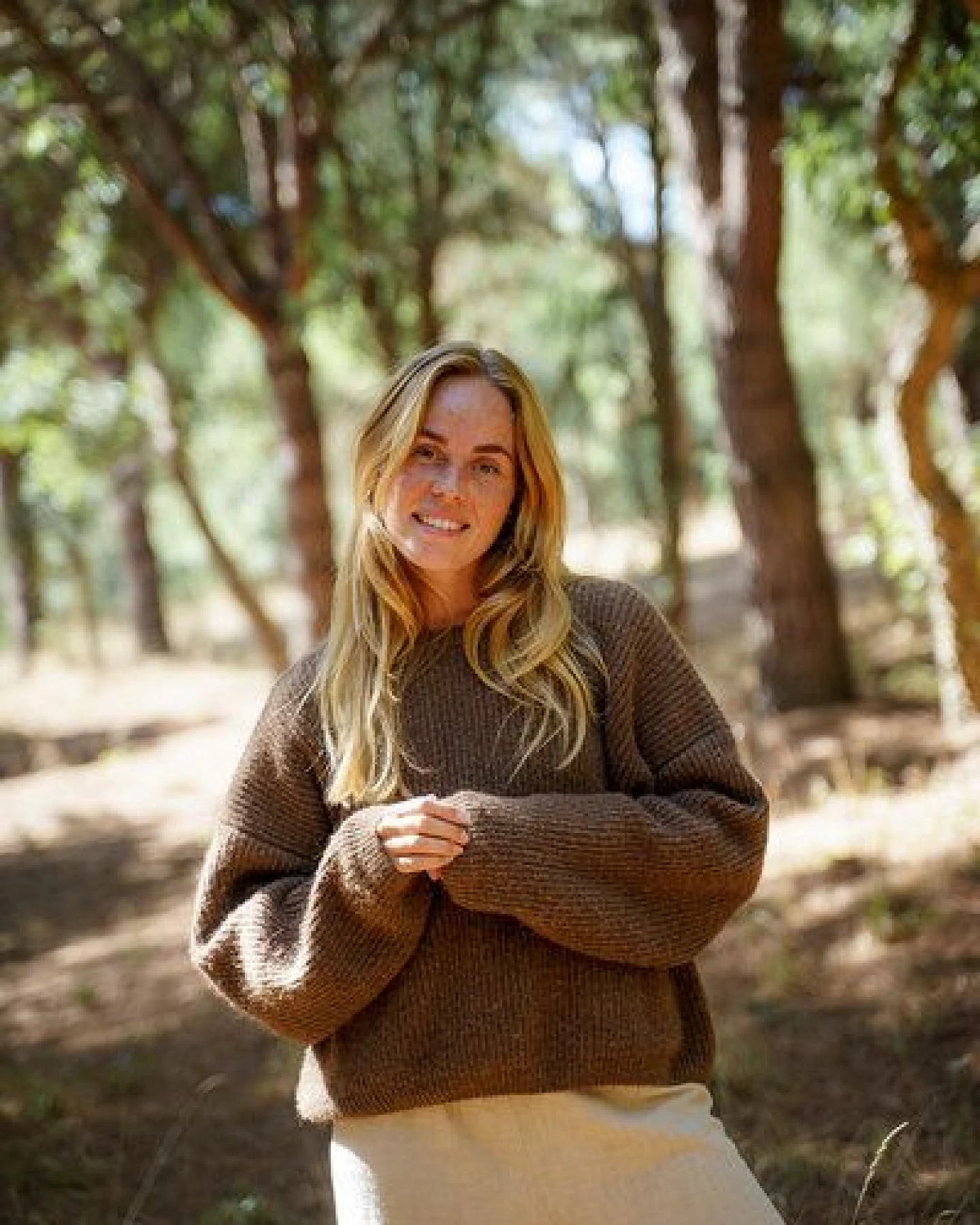 The View Yoga Anna Sweater Brown – Ansicht 4