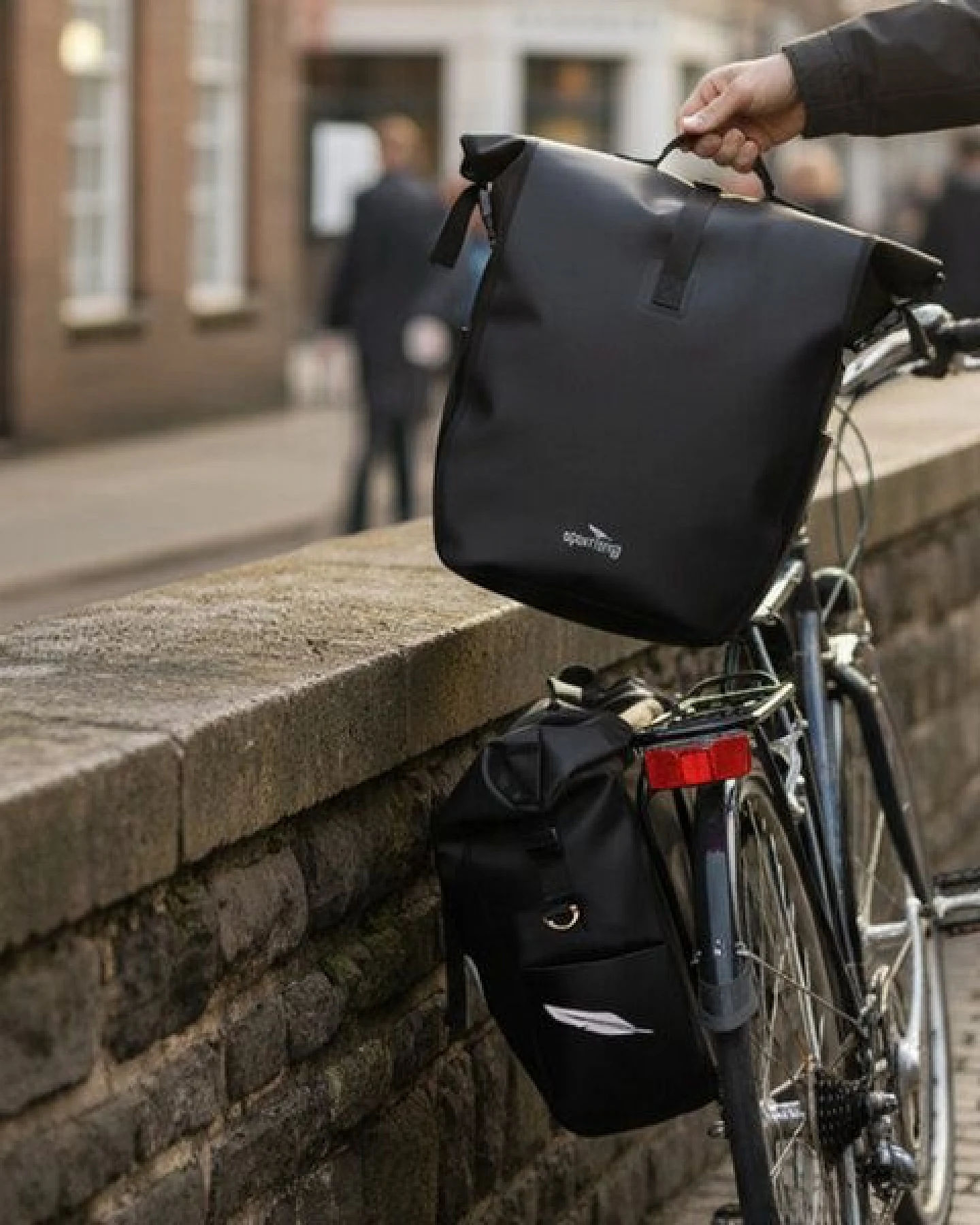 Sperling "Solid" Wasserdichte Fahrradtasche aus Recyclingmaterialien – Ansicht 2