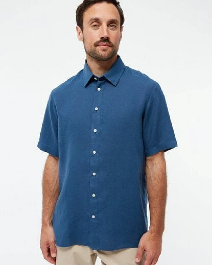 Blazing Blue (Linen)