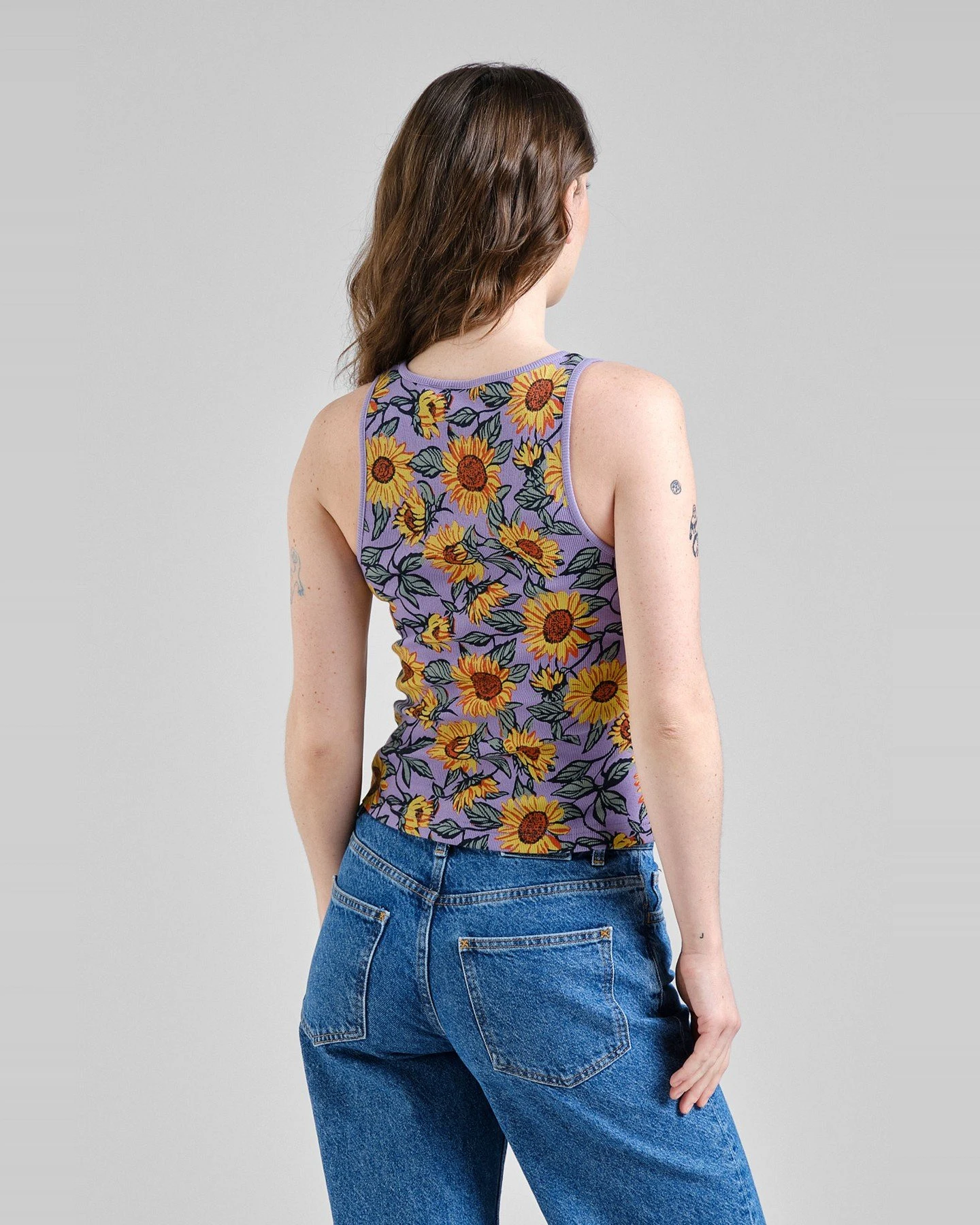Top Valdermarsvik Rib Sunflower Haze Purple – Ansicht 3