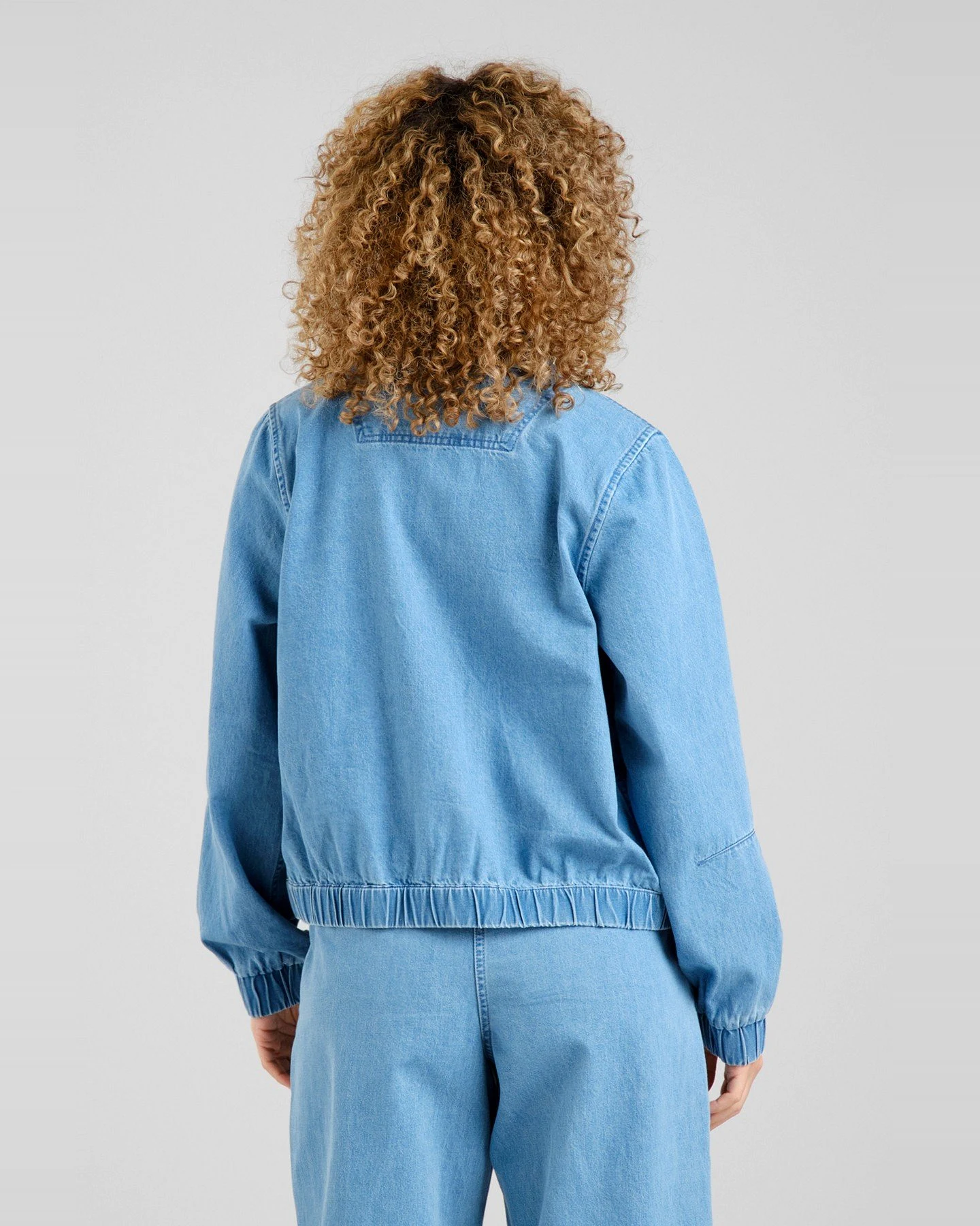 Jacke Sunna Denim Blau – Ansicht 4
