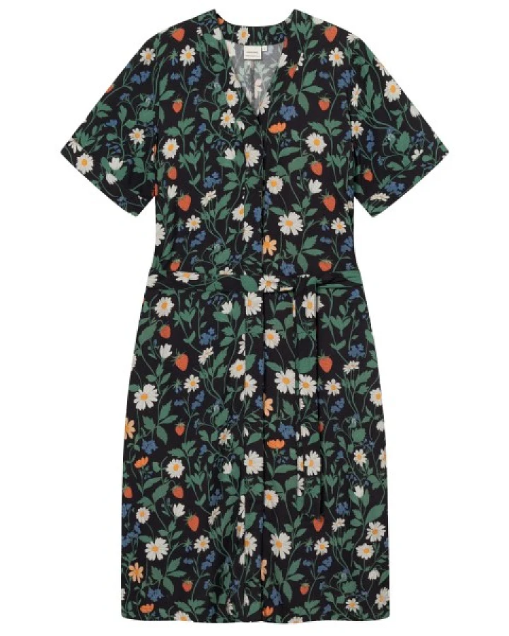 DEDICATED - Women's Dress Kallvik - Kleid Gr XS schwarz