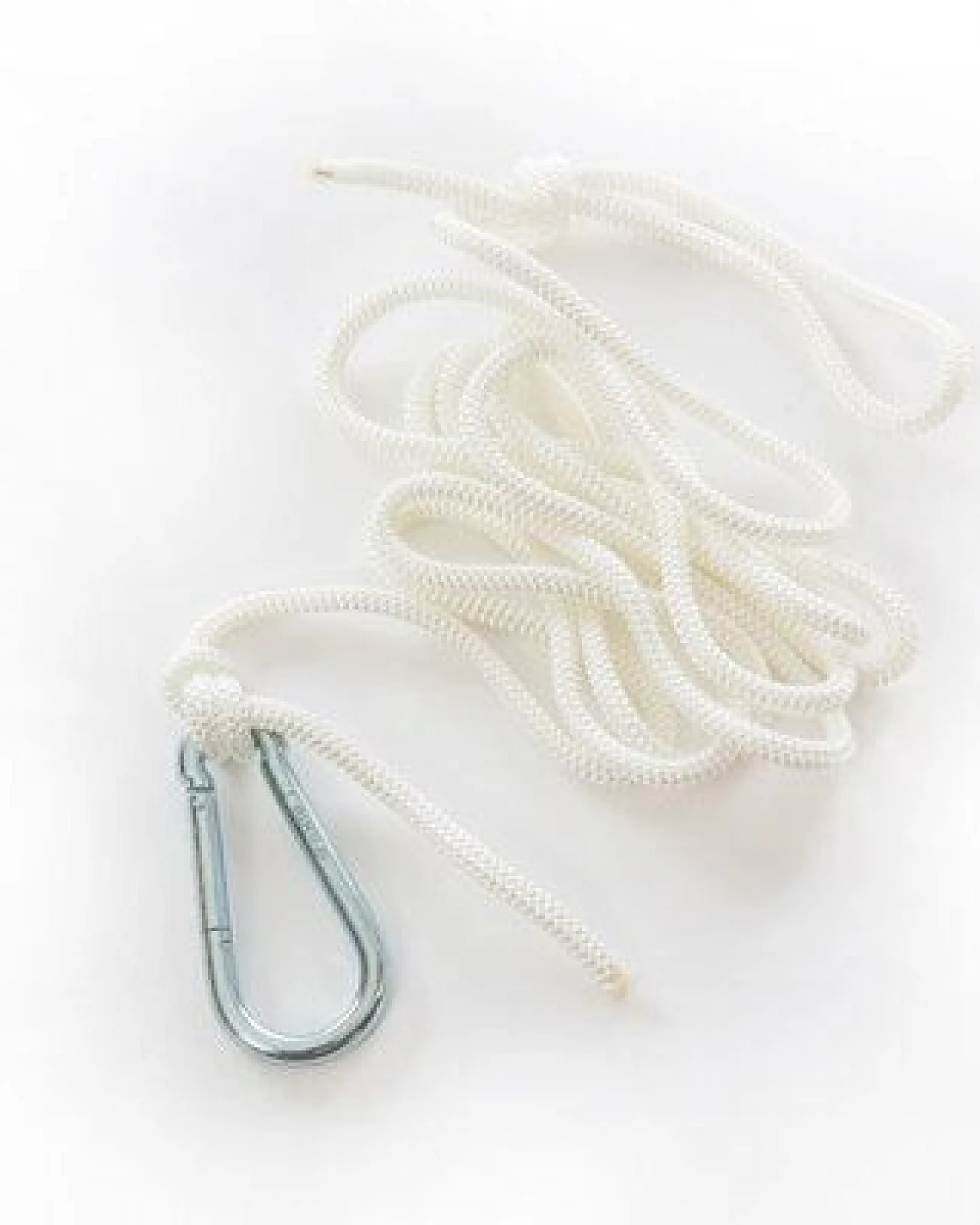 HängemattenGlück Corda, 5m Seil & großer Karabiner für Hängematten – Ansicht 2