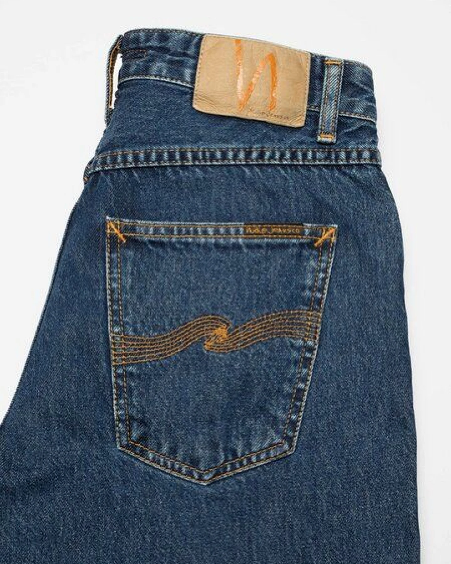 Nudie Jeans Highwaist Jeans - Breezy Britt - aus Bio-Baumwolle – Ansicht 3