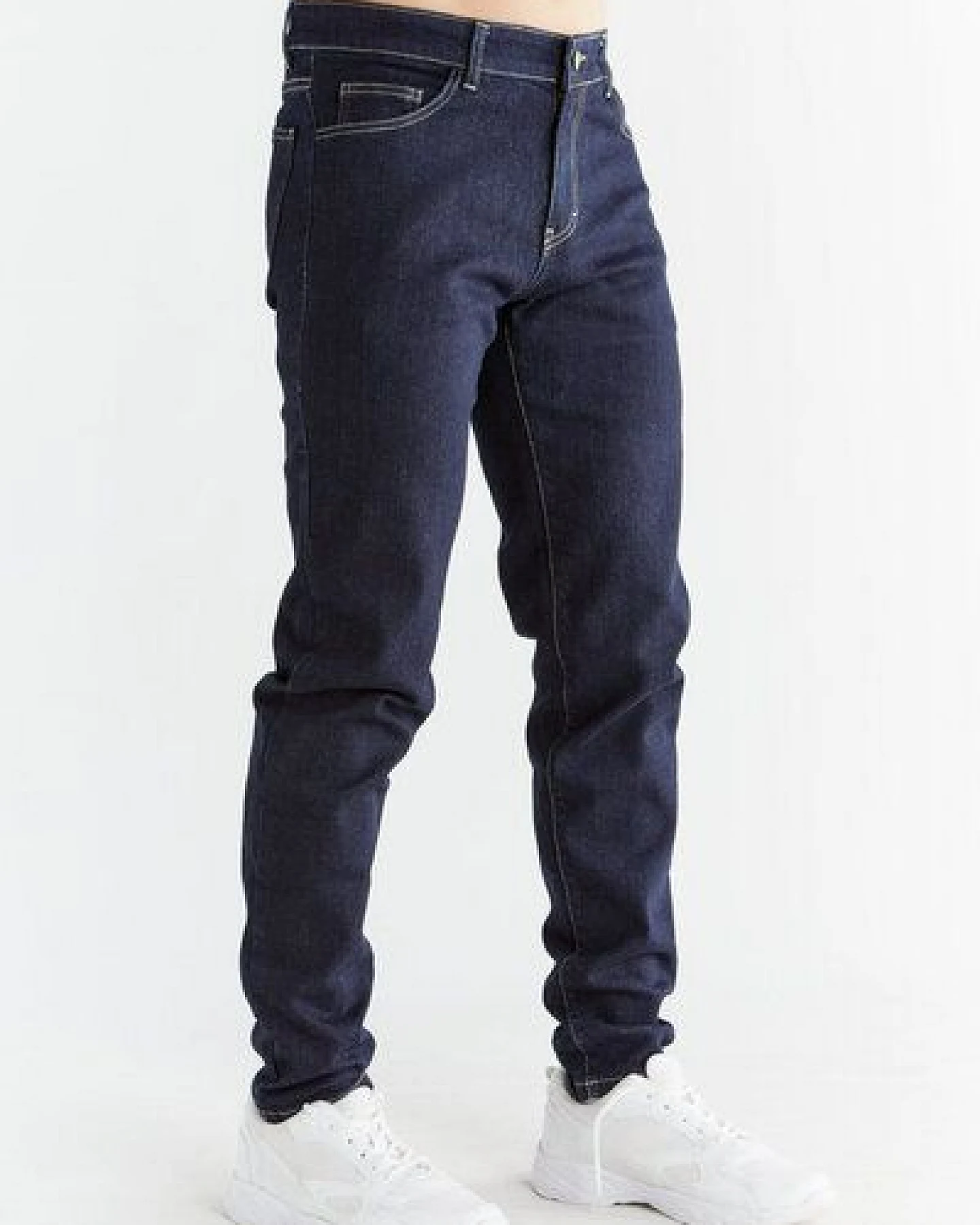 EVERMIND - Herren Slim Fit Jeans aus Bio-Baumwolle MG1012 – Ansicht 2