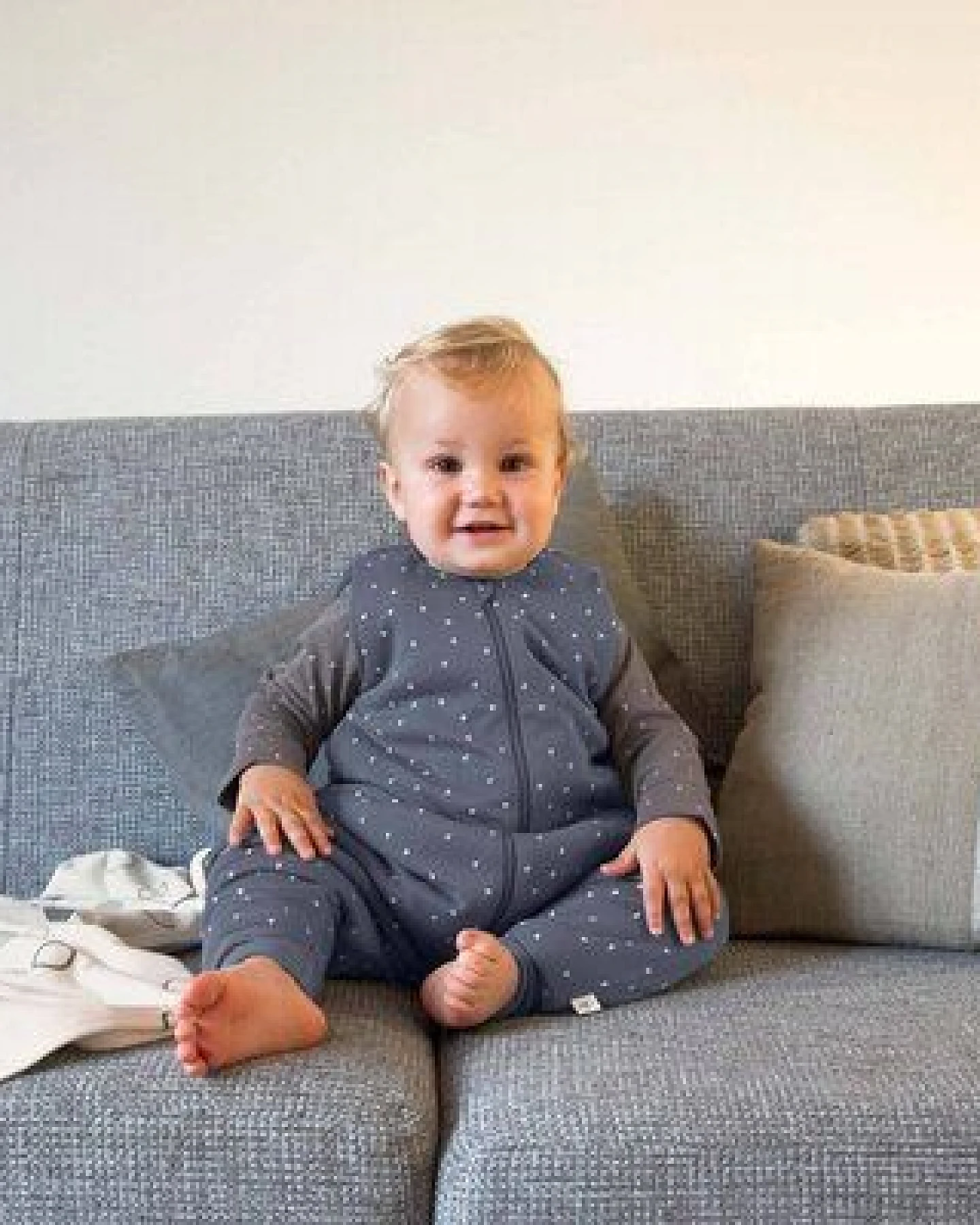 Lässig Babydecke Interlock blanket 80 x 80 cm GOTS zertifziert – Ansicht 4