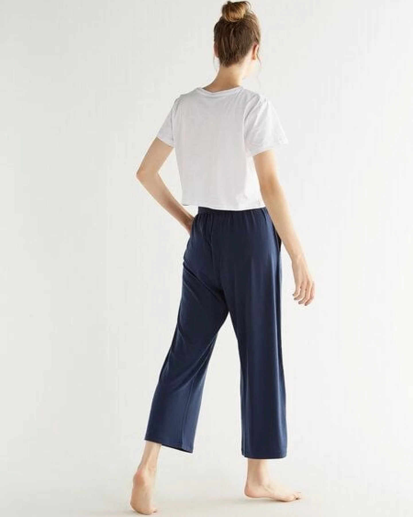 TRUE NORTH Damen 3/4 Yogahose Tencel – Ansicht 3