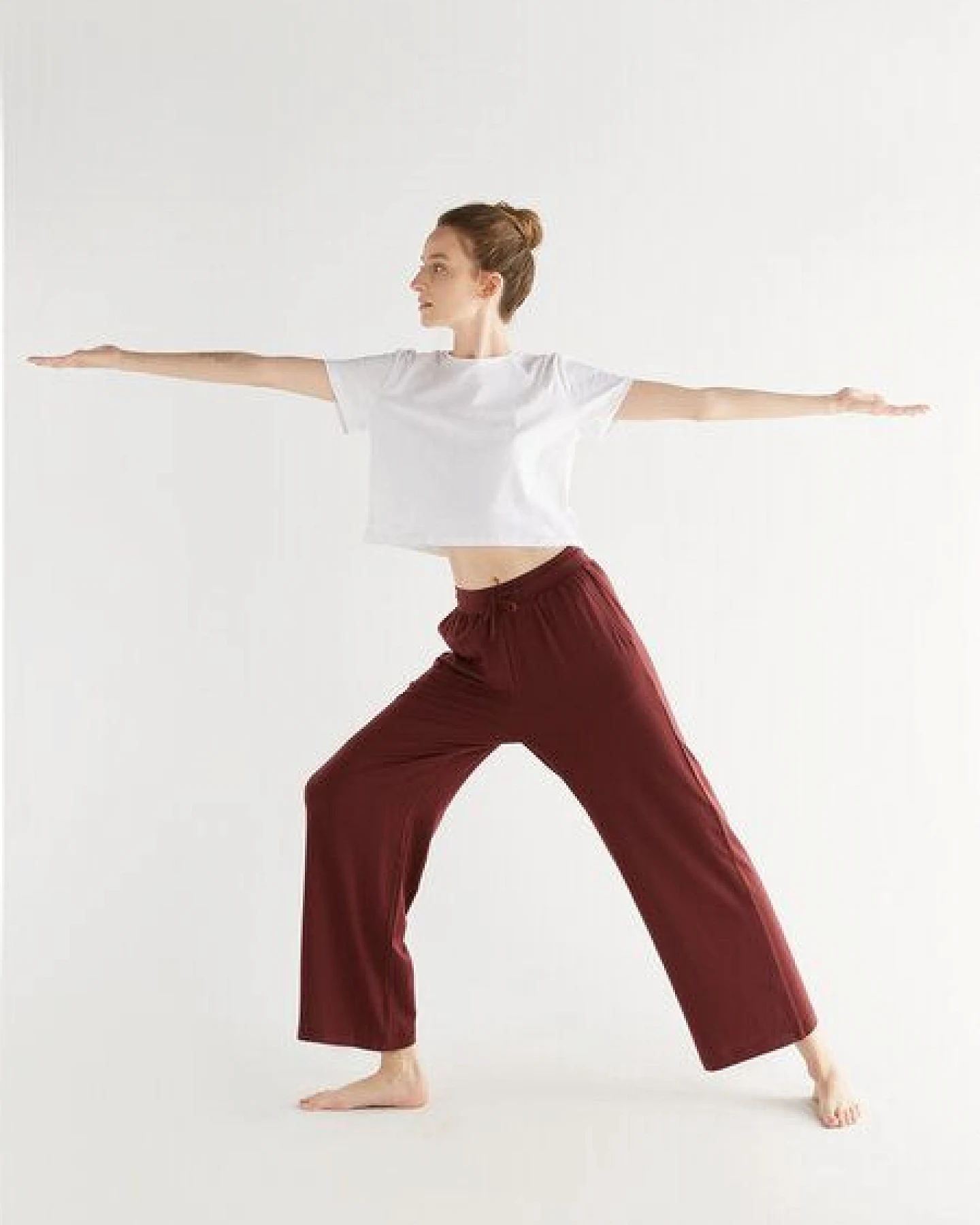 TRUE NORTH Damen 3/4 Yogahose Tencel – Ansicht 2