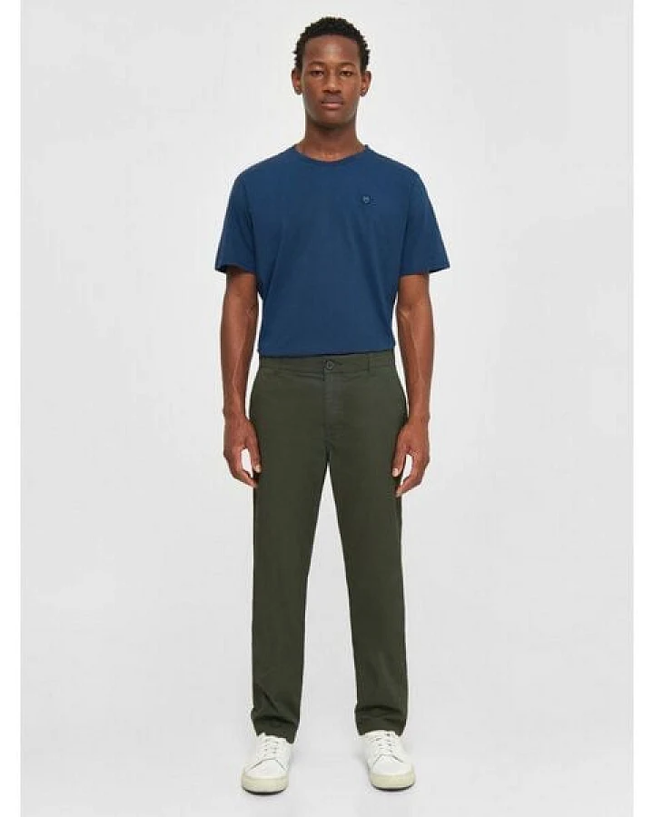 KnowledgeCotton Apparel Chinohose POPLIN CHUCK aus Bio-Baumwolle