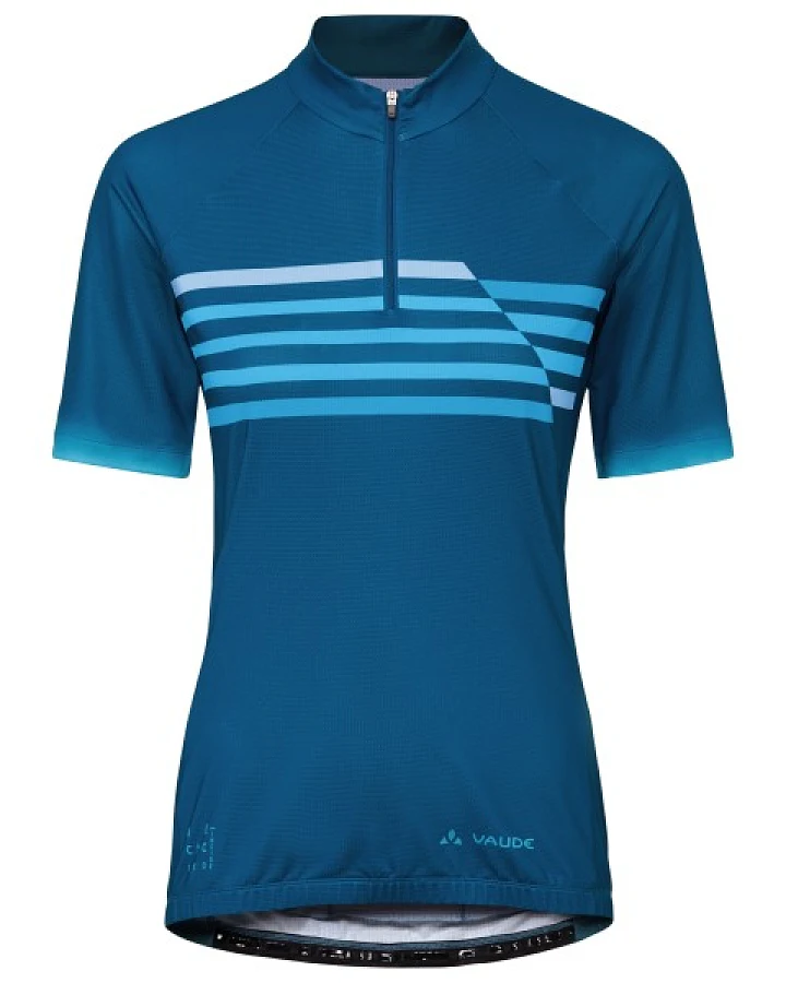 Vaude - Women's Posta Half Zip Tricot II - Radtrikot Gr 38 blau