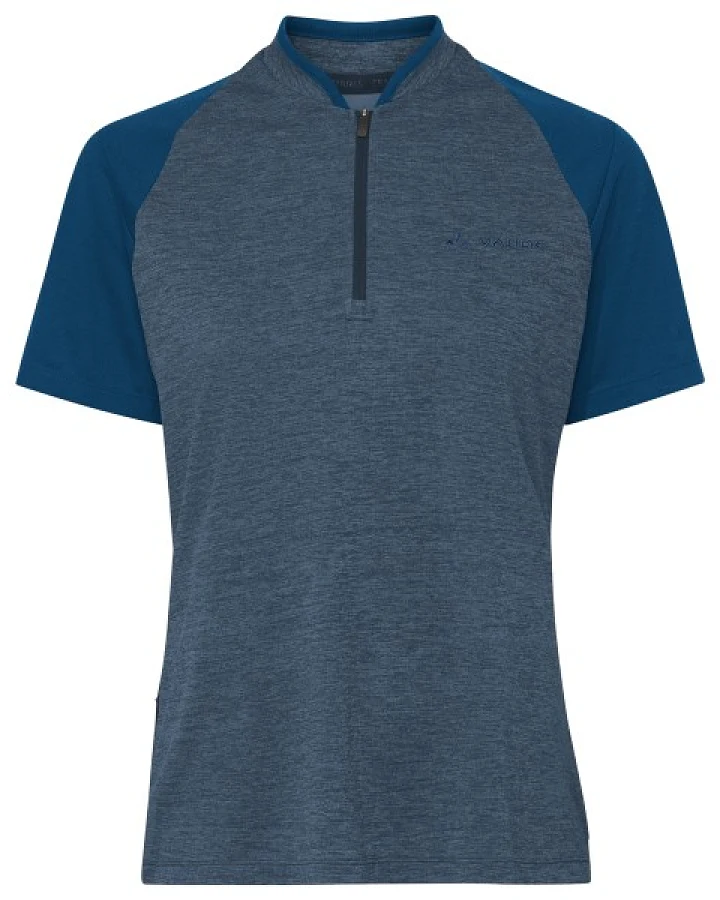 Vaude - Women's Tamaro Half Zip Shirt IV - Radtrikot Gr 36 blau