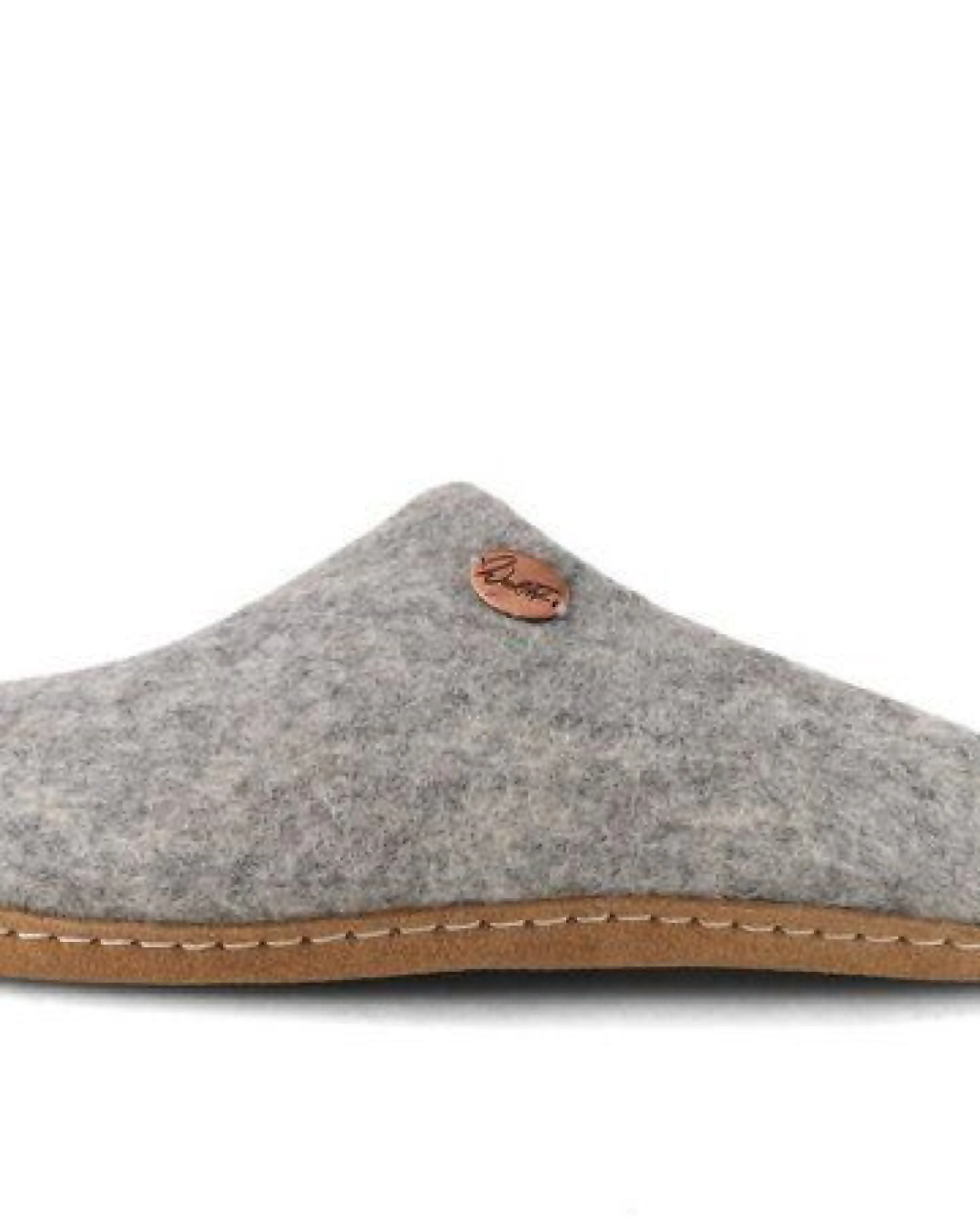 WoolFit Handgefilzte Pantoffeln ohne Fersenrand Hausschuhe aus 100% Wolle – Ansicht 4