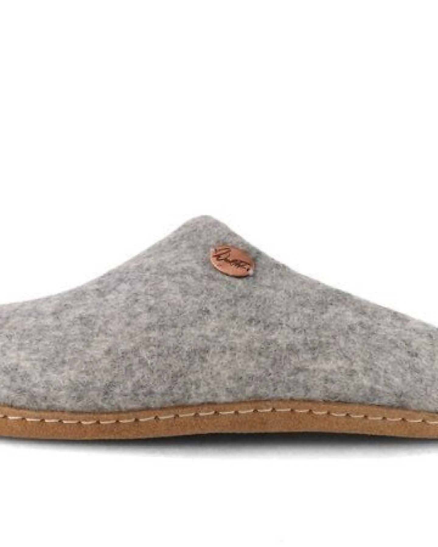 WoolFit Handgefilzte Pantoffeln ohne Fersenrand Hausschuhe aus 100% Wolle – Ansicht 4