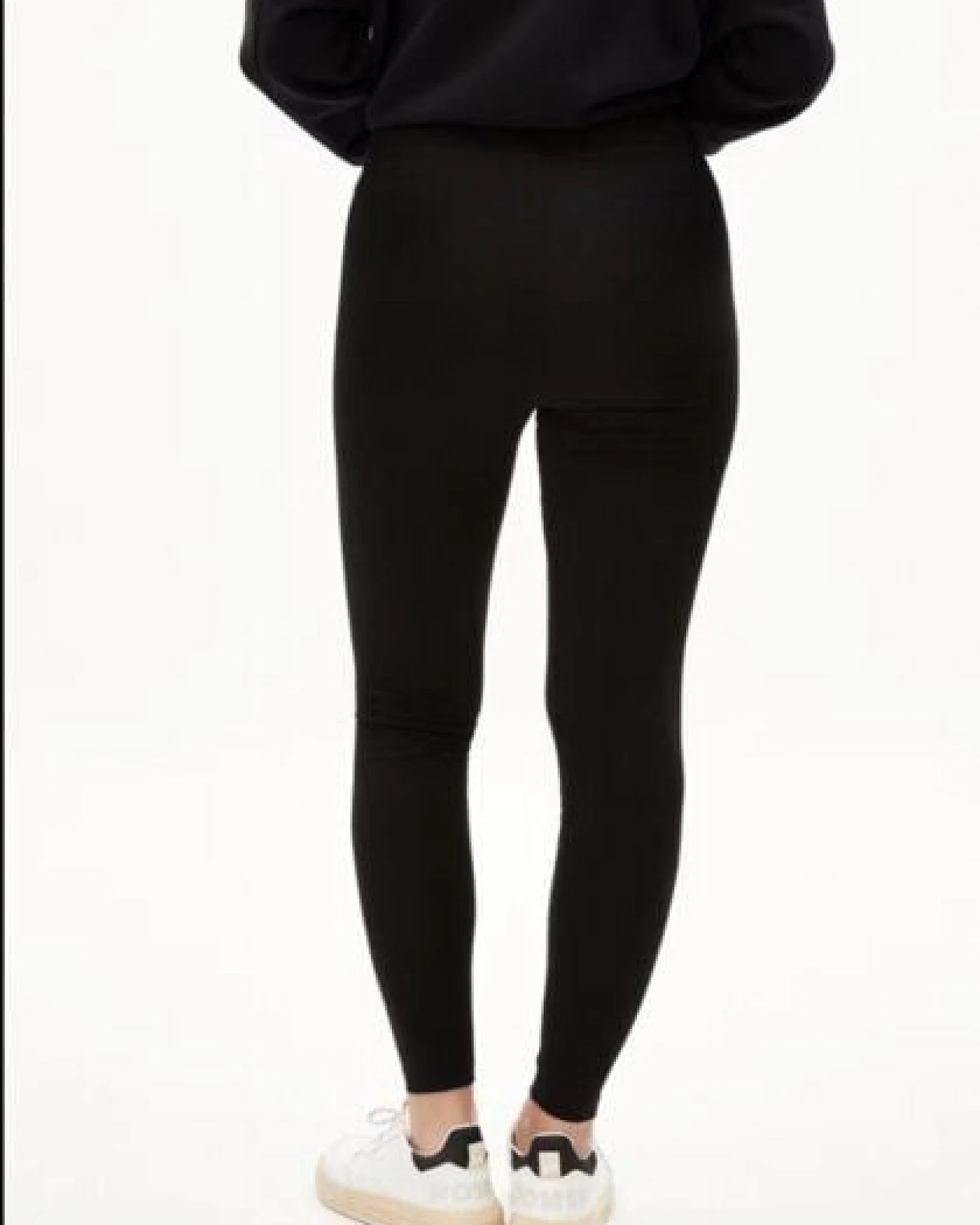 ARMEDANGELS FARIBAA LOGO - Damen Leggings aus Bio-Baumwoll Mix – Ansicht 2