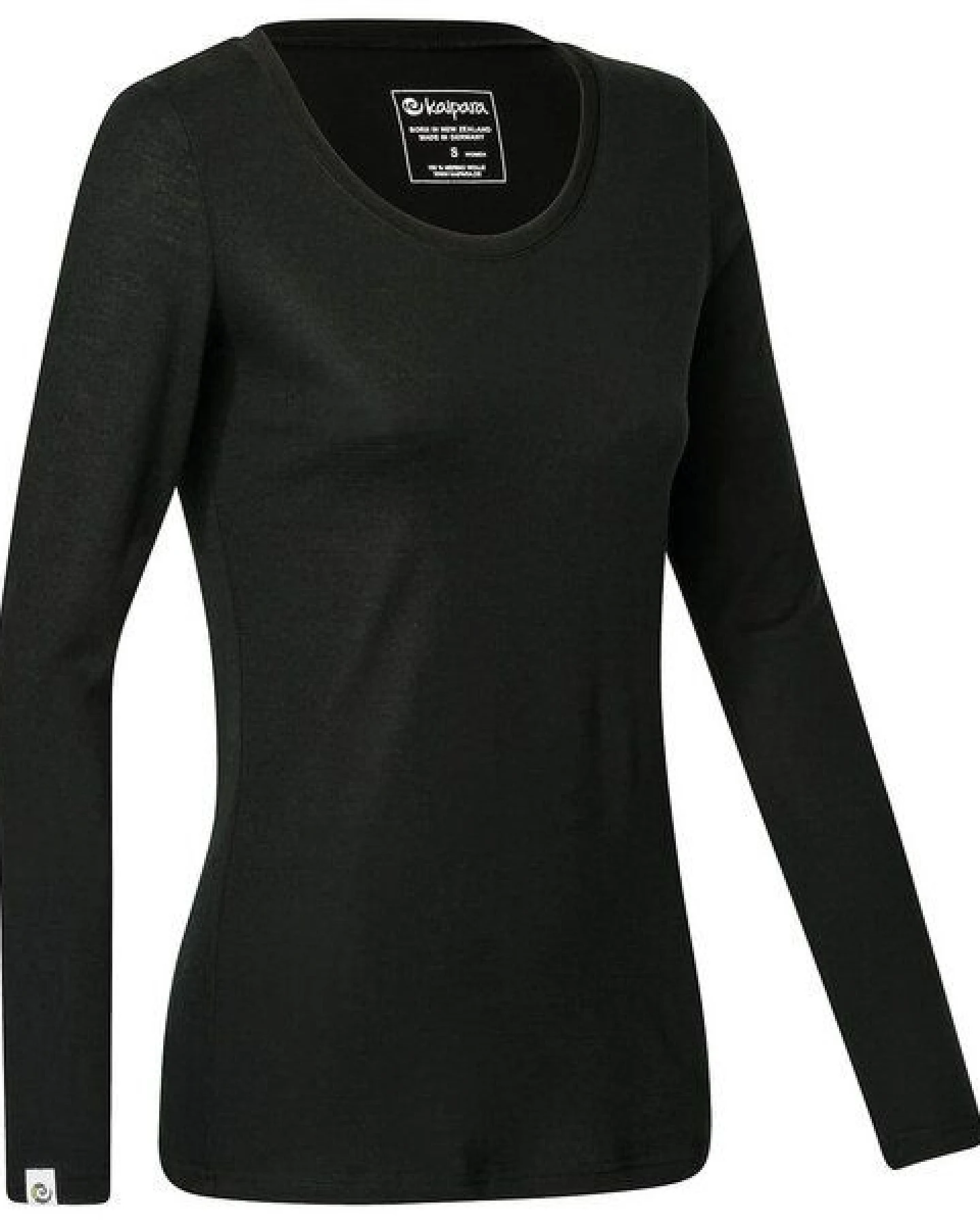 Kaipara - Merino Sportswear Merino Langarmshirt Slimfit 200 weiter Rundhals Damen – Ansicht 2