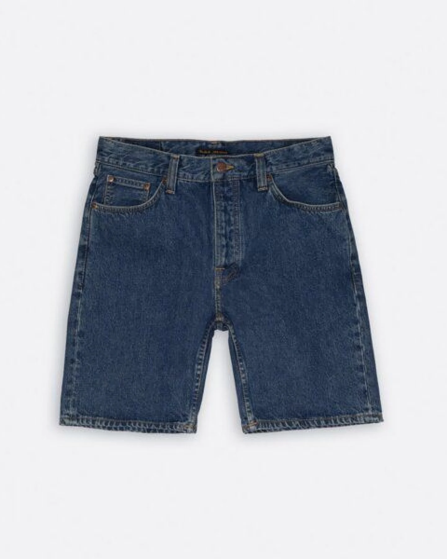 Nudie Jeans Herren Denim Shorts SETH – Ansicht 2
